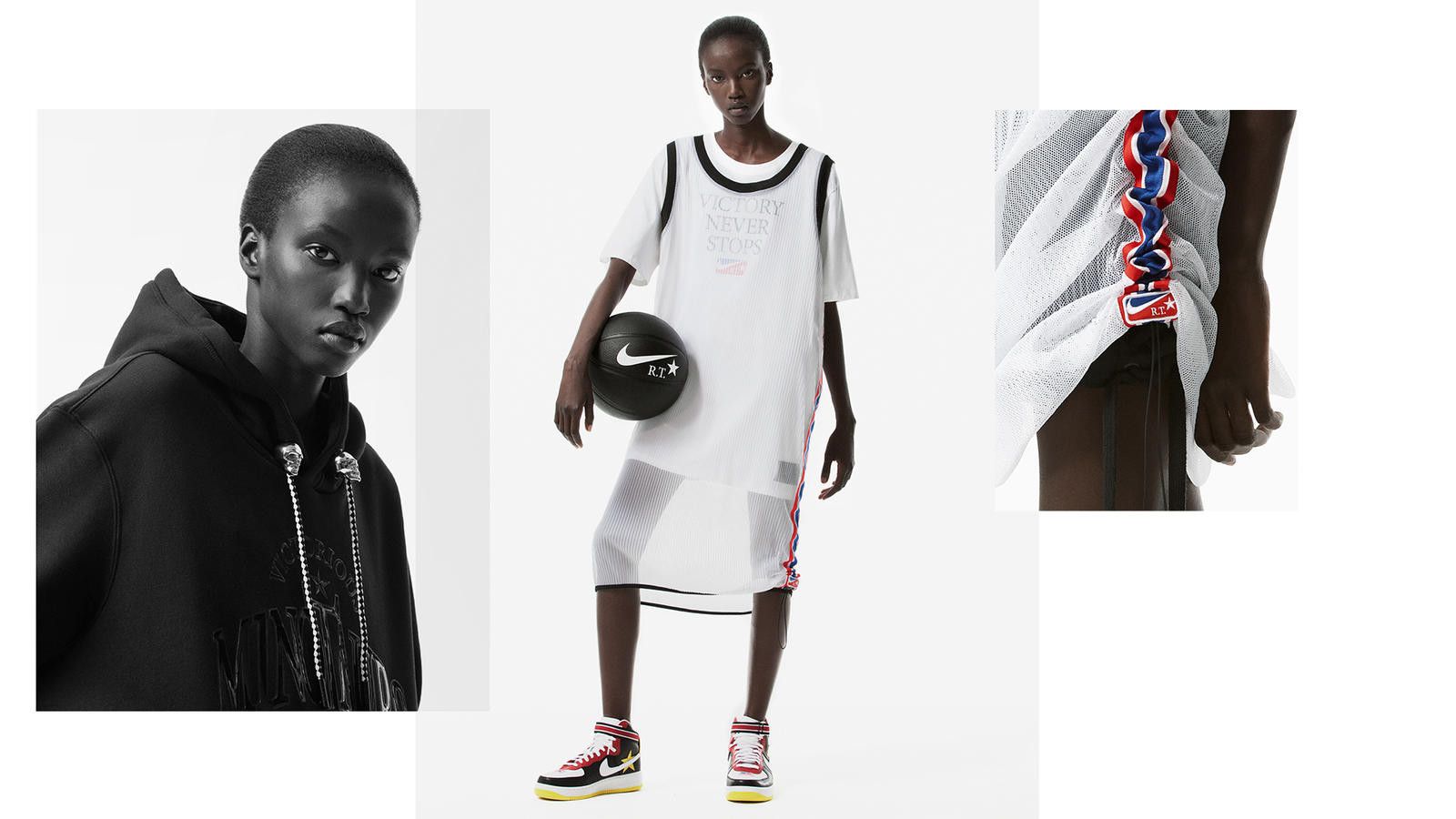 Nike  Riccardo Tisci Nike NIKELAB X RICCARDO TISCI X RT MESH TANK JERSEY  DRESS | Grailed