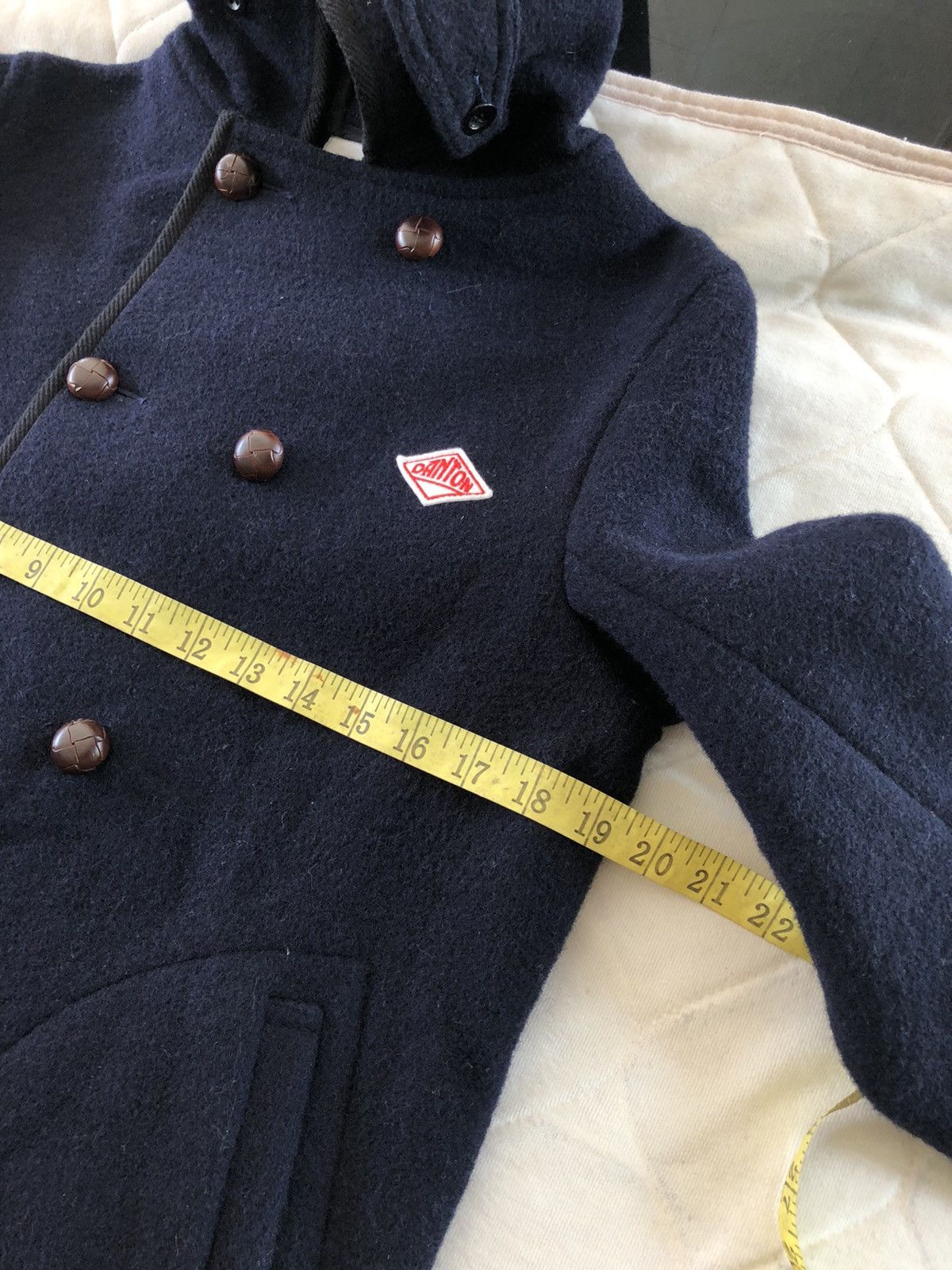 Danton × Japanese Brand × Vintage Vintage Danton Vetements De Travail Wool Jacket Size US S / EU 44-46 / 1 - 7 Thumbnail