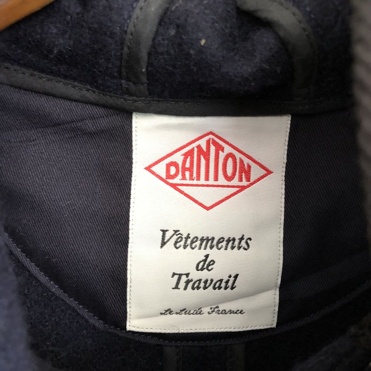 Danton × Japanese Brand × Vintage Vintage Danton Vetements De Travail Wool Jacket Size US S / EU 44-46 / 1 - 4 Thumbnail