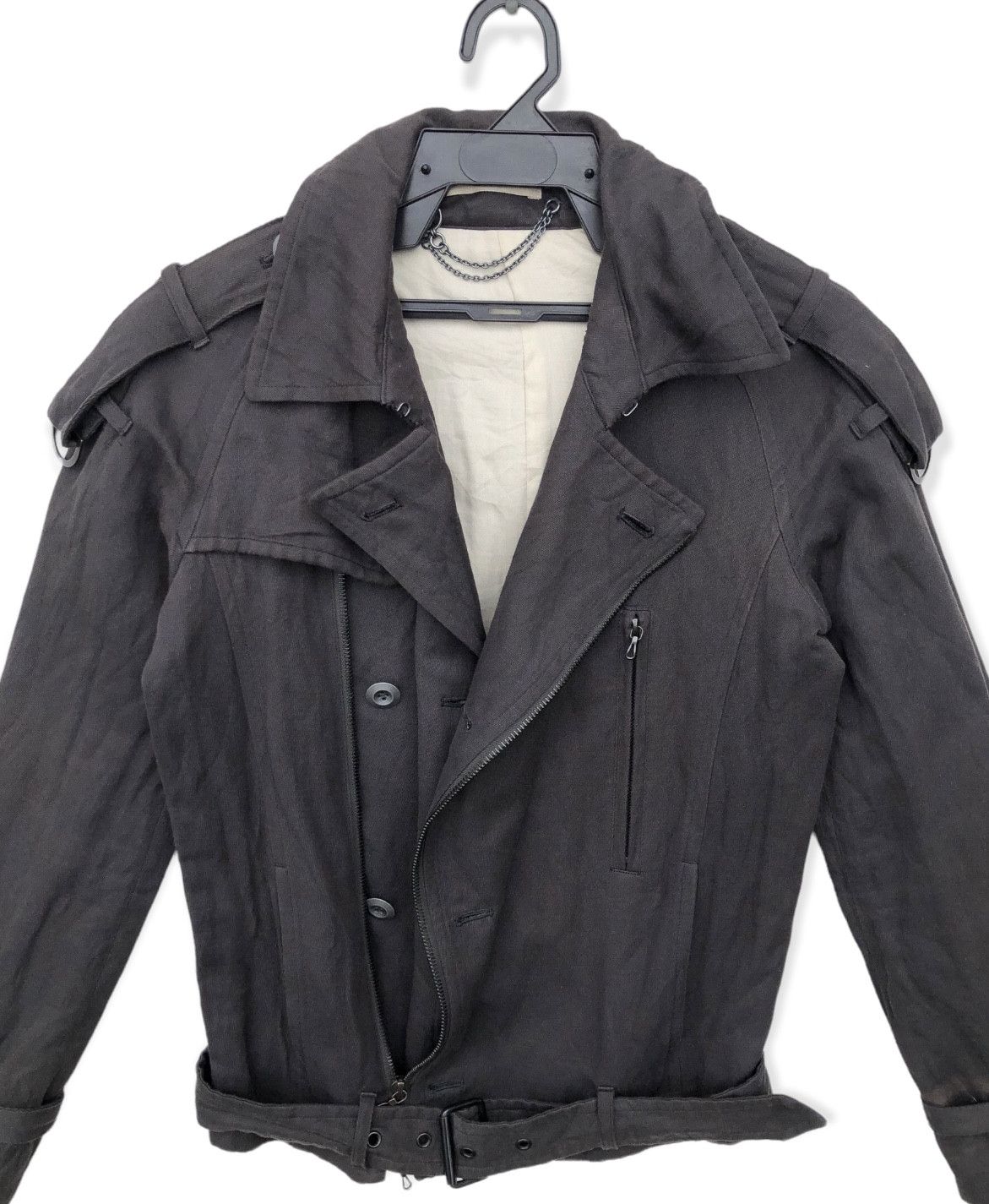 Attachment RARE🔥ATTACHMENT ASYMMETRICAL DOUBLE COLLAR JACKET Size US S / EU 44-46 / 1 - 6 Thumbnail