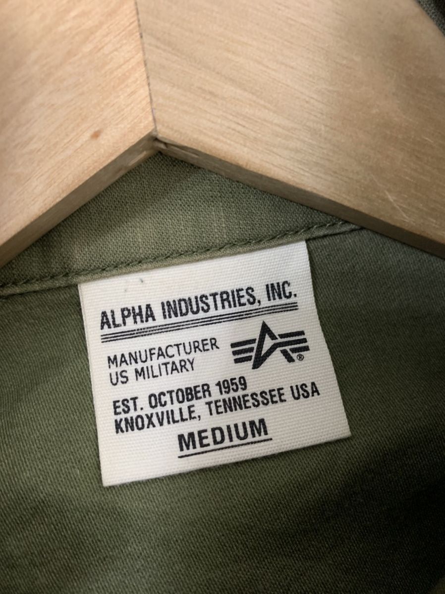 Alpha Industries Alpha Industries Authentic Flight Apparel Embroidery Shirt Size US M / EU 48-50 / 2 - 5 Thumbnail