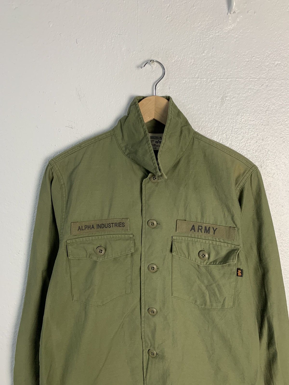 Alpha Industries Alpha Industries Authentic Flight Apparel Embroidery Shirt Size US M / EU 48-50 / 2 - 10 Thumbnail