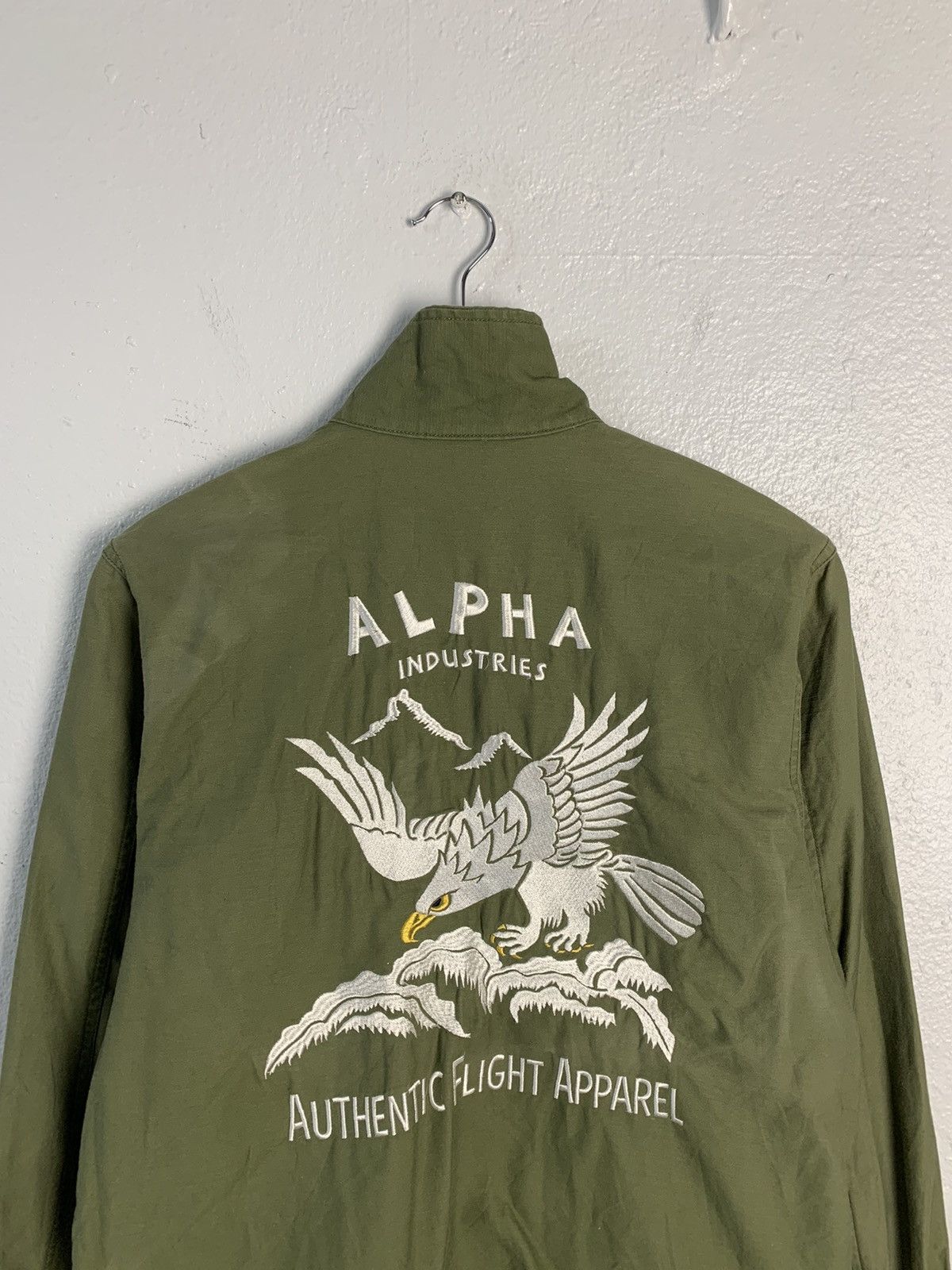 Alpha Industries Alpha Industries Authentic Flight Apparel Embroidery Shirt Size US M / EU 48-50 / 2 - 4 Thumbnail