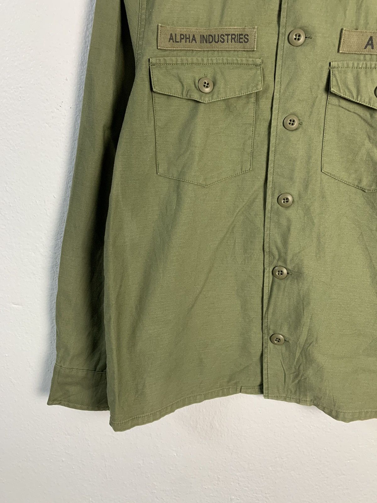 Alpha Industries Alpha Industries Authentic Flight Apparel Embroidery Shirt Size US M / EU 48-50 / 2 - 9 Thumbnail