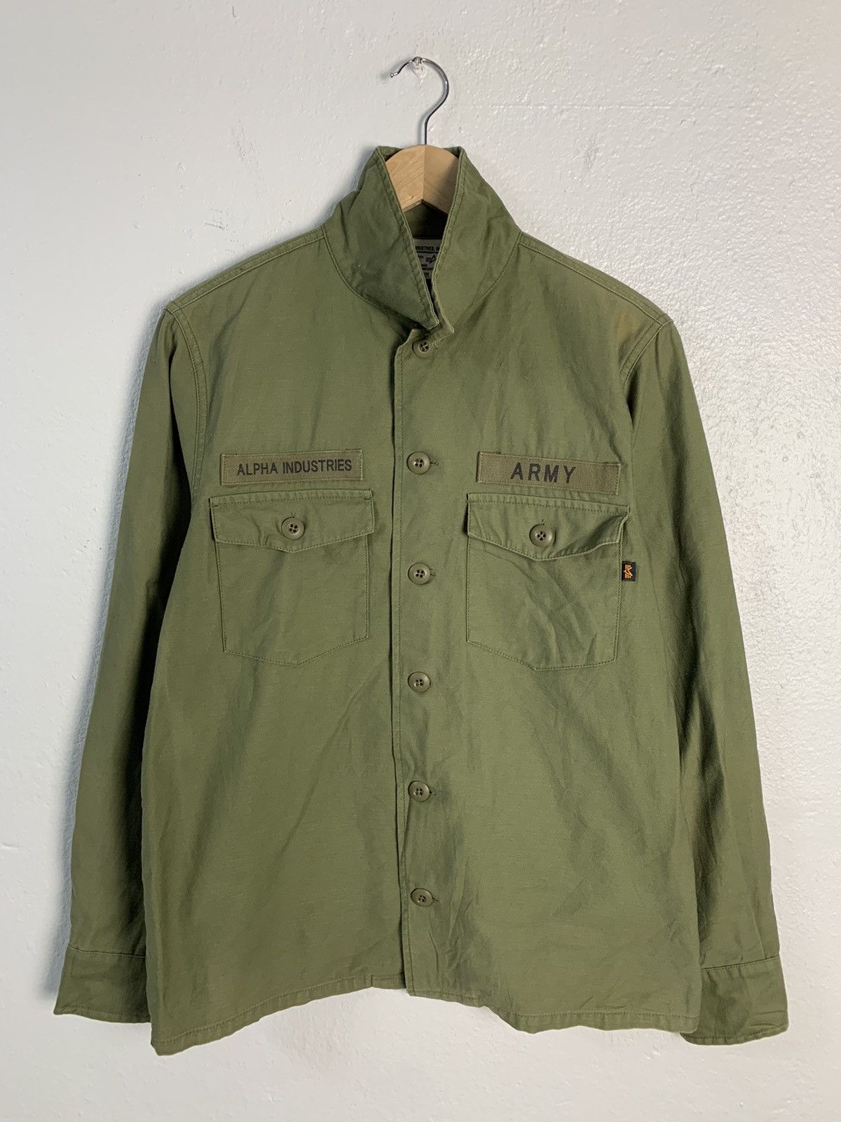 Alpha Industries Alpha Industries Authentic Flight Apparel Embroidery Shirt Size US M / EU 48-50 / 2 - 7 Thumbnail