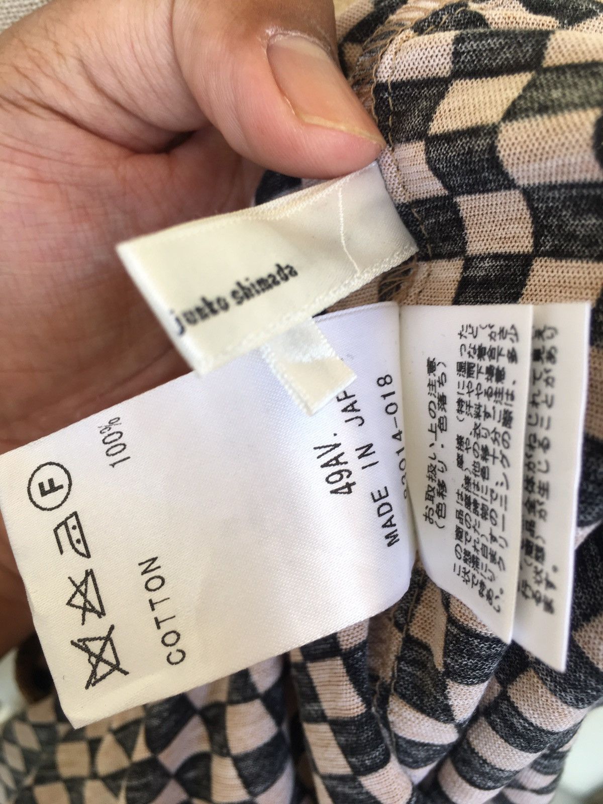 Japanese Brand vintage junko shimana brown checked Size M / US 6-8 / IT 42-44 - 5 Thumbnail