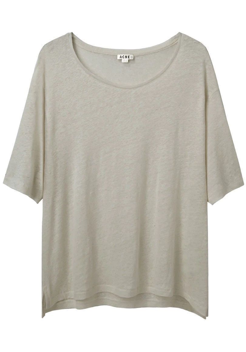 Acne Studios light green wonder linen paw13 Size S / US 4 / IT 40 - 1 Thumbnail