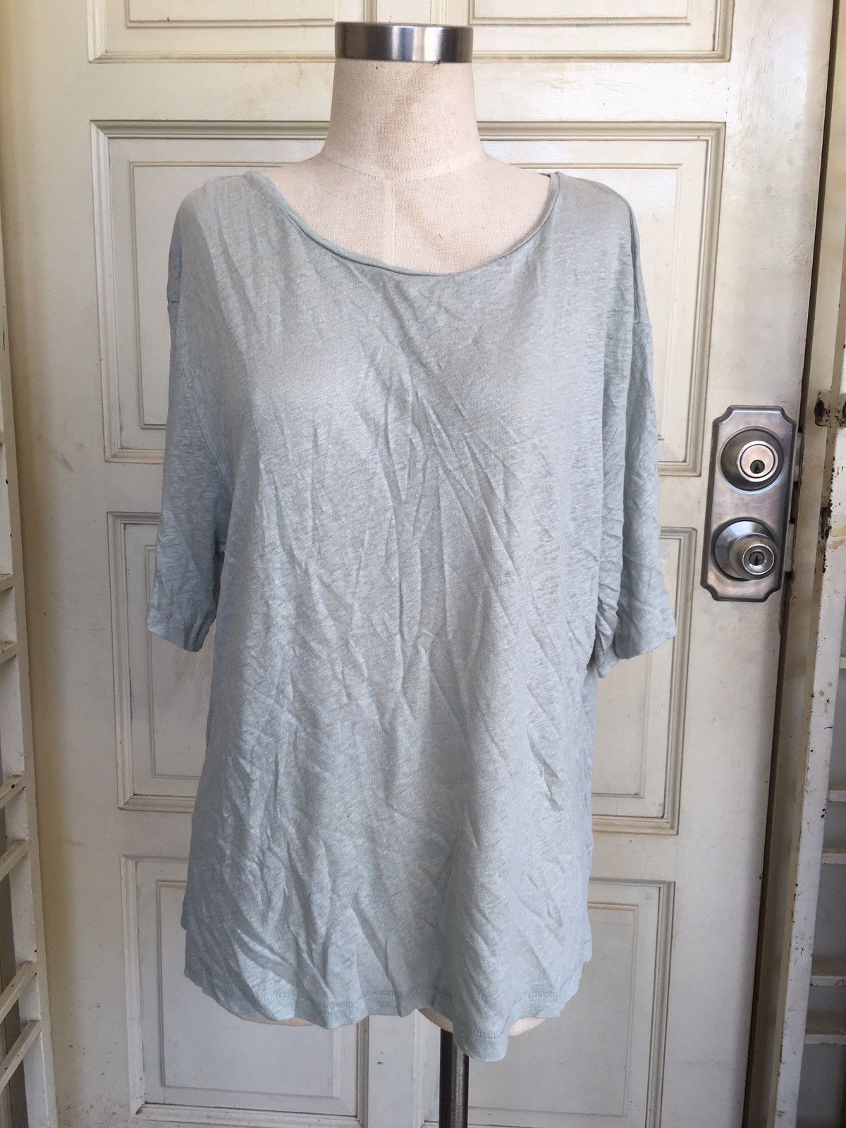 Acne Studios light green wonder linen paw13 Size S / US 4 / IT 40 - 2 Thumbnail