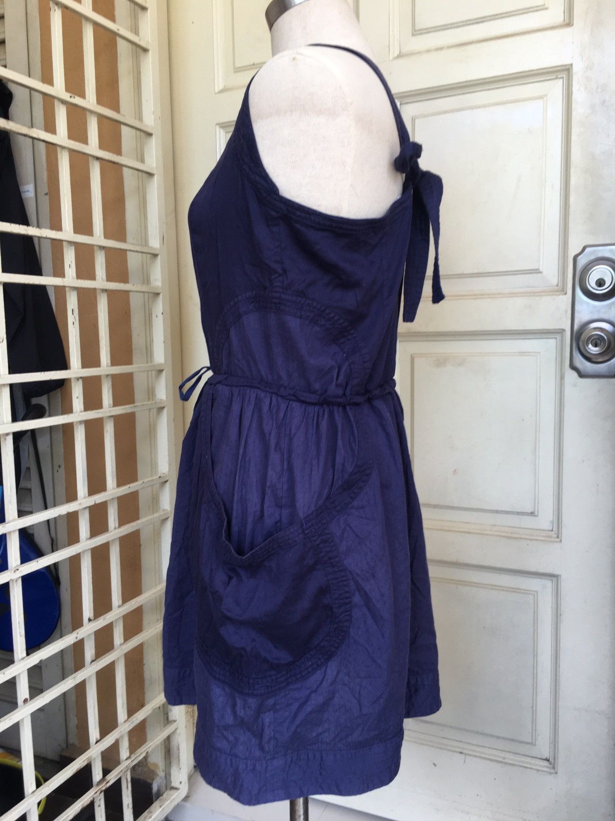 Issey Miyake vintage blue dress Size S / US 4 / IT 40 - 6 Thumbnail
