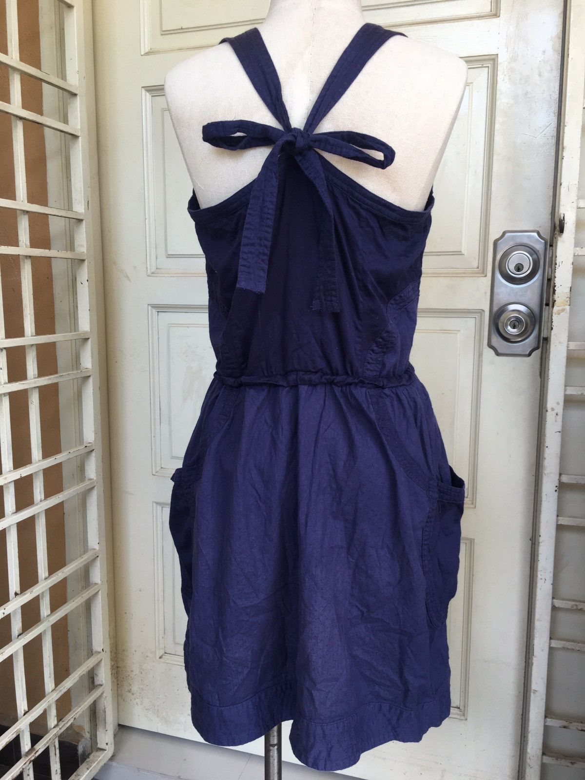 Issey Miyake vintage blue dress Size S / US 4 / IT 40 - 3 Thumbnail