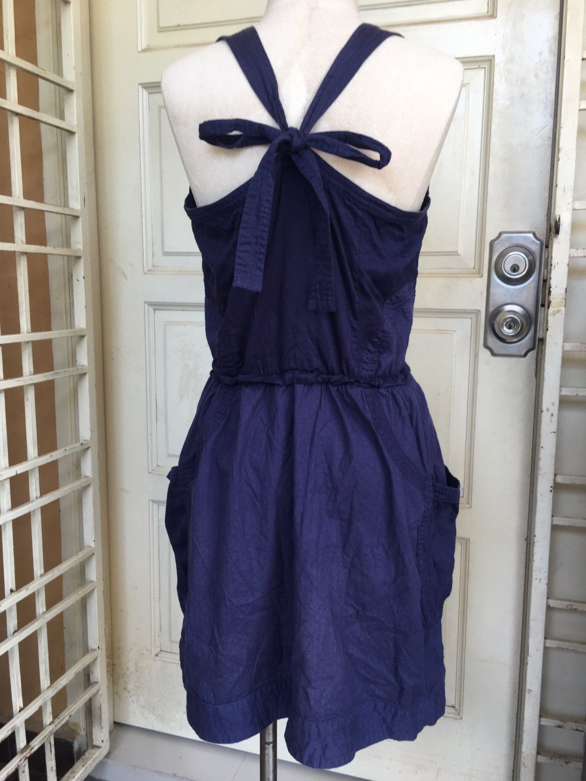 Issey Miyake vintage blue dress Size S / US 4 / IT 40 - 4 Thumbnail