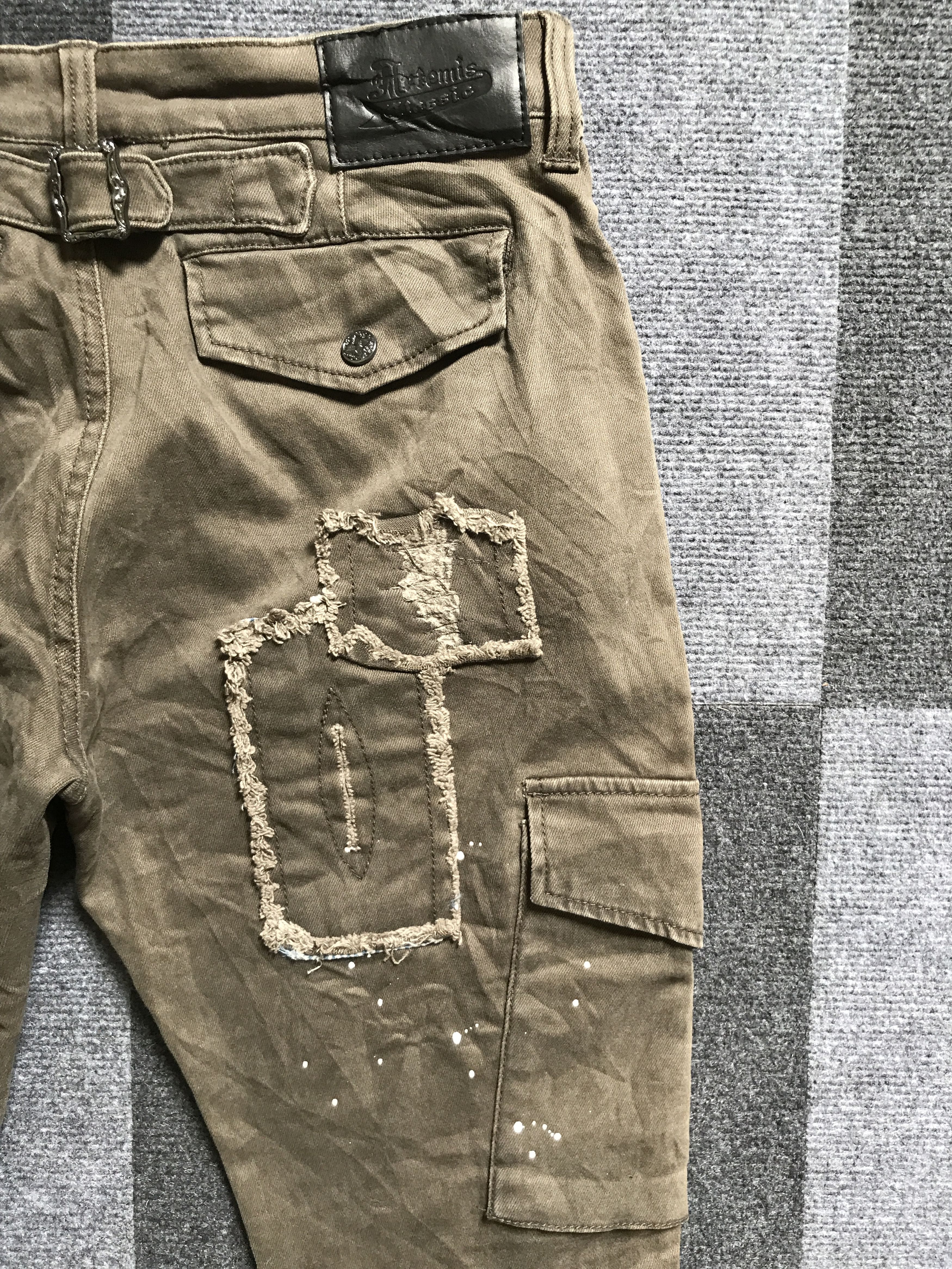 Japanese Brand × Seditionaries CP241 Artemis Painter Patchwork Devil Fit Cargo Pant Size US 31 - 13 Thumbnail