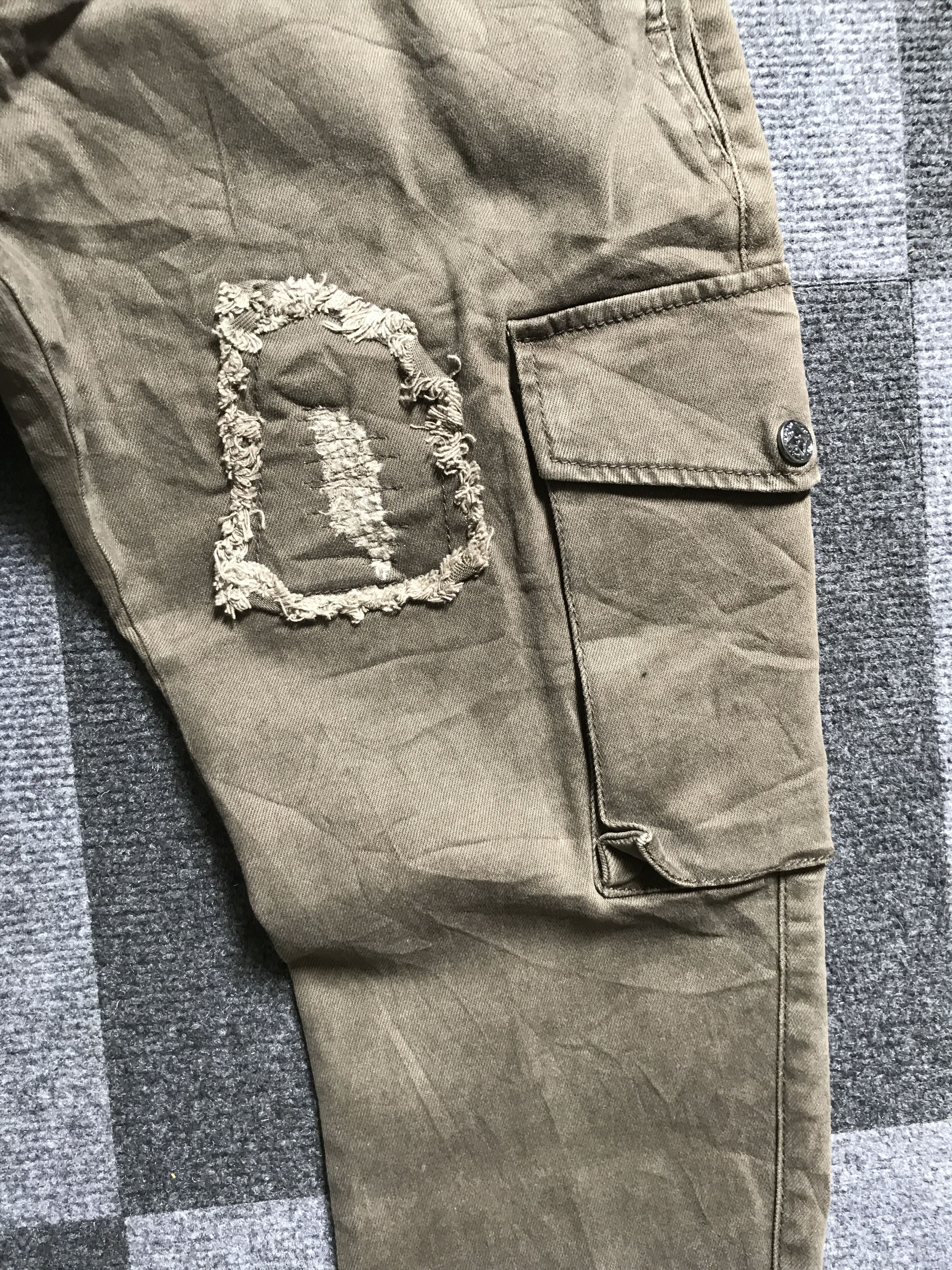 Japanese Brand × Seditionaries CP241 Artemis Painter Patchwork Devil Fit Cargo Pant Size US 31 - 7 Thumbnail