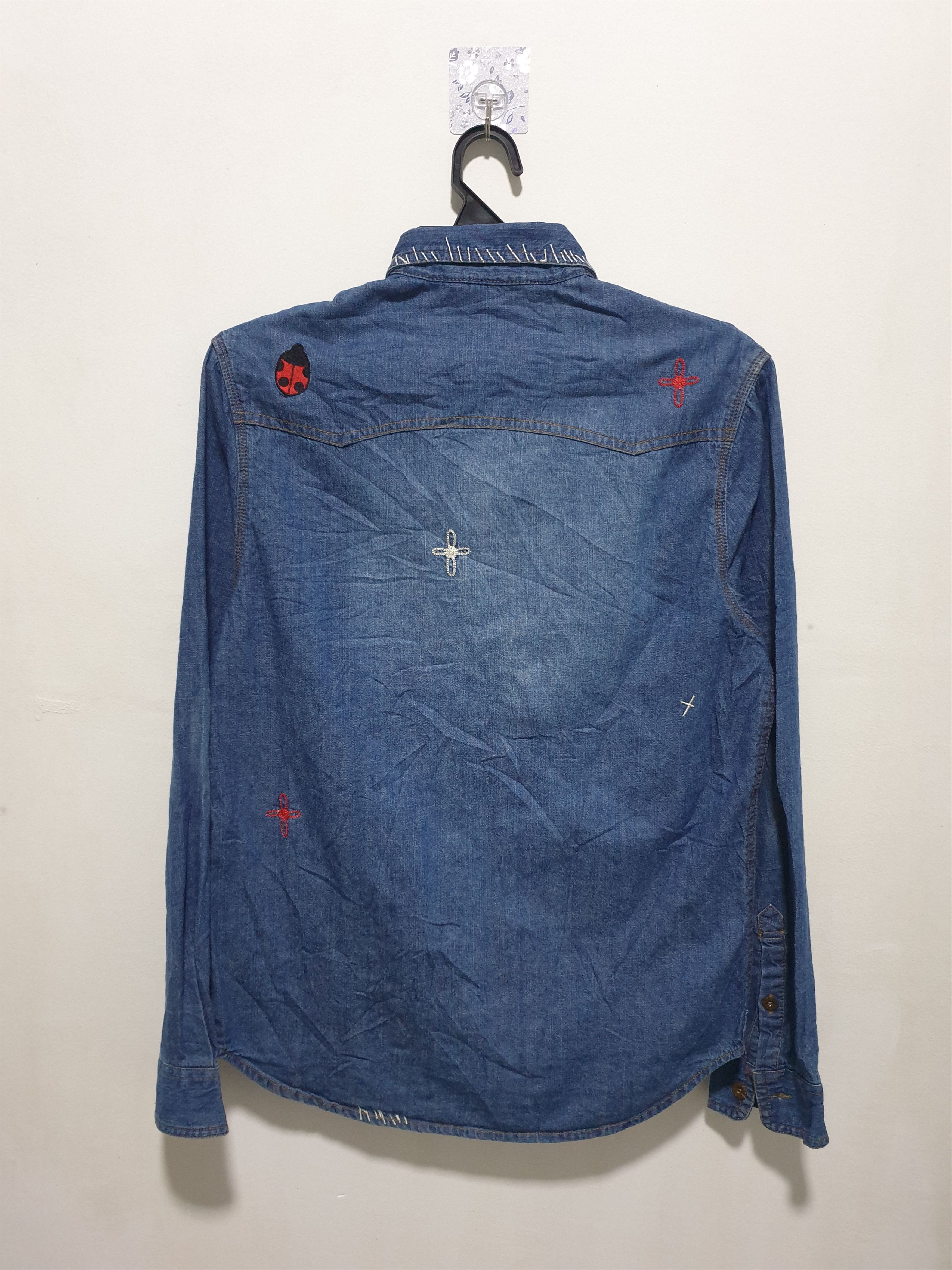 GRN Grn Patchwork Japanese brand embroidery Shirt Size US M / EU 48-50 / 2 - 7 Thumbnail