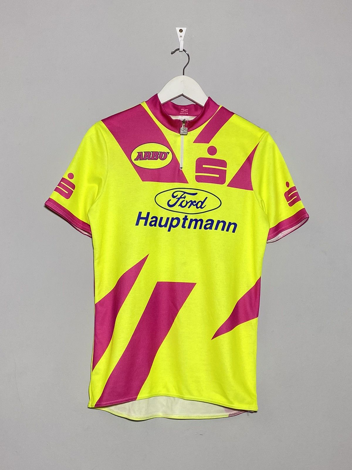 Bicycle × Vintage Vintage y2k hype streetwear Decca Ford Bicycle Jersey Size US M / EU 48-50 / 2 - 1 Thumbnail