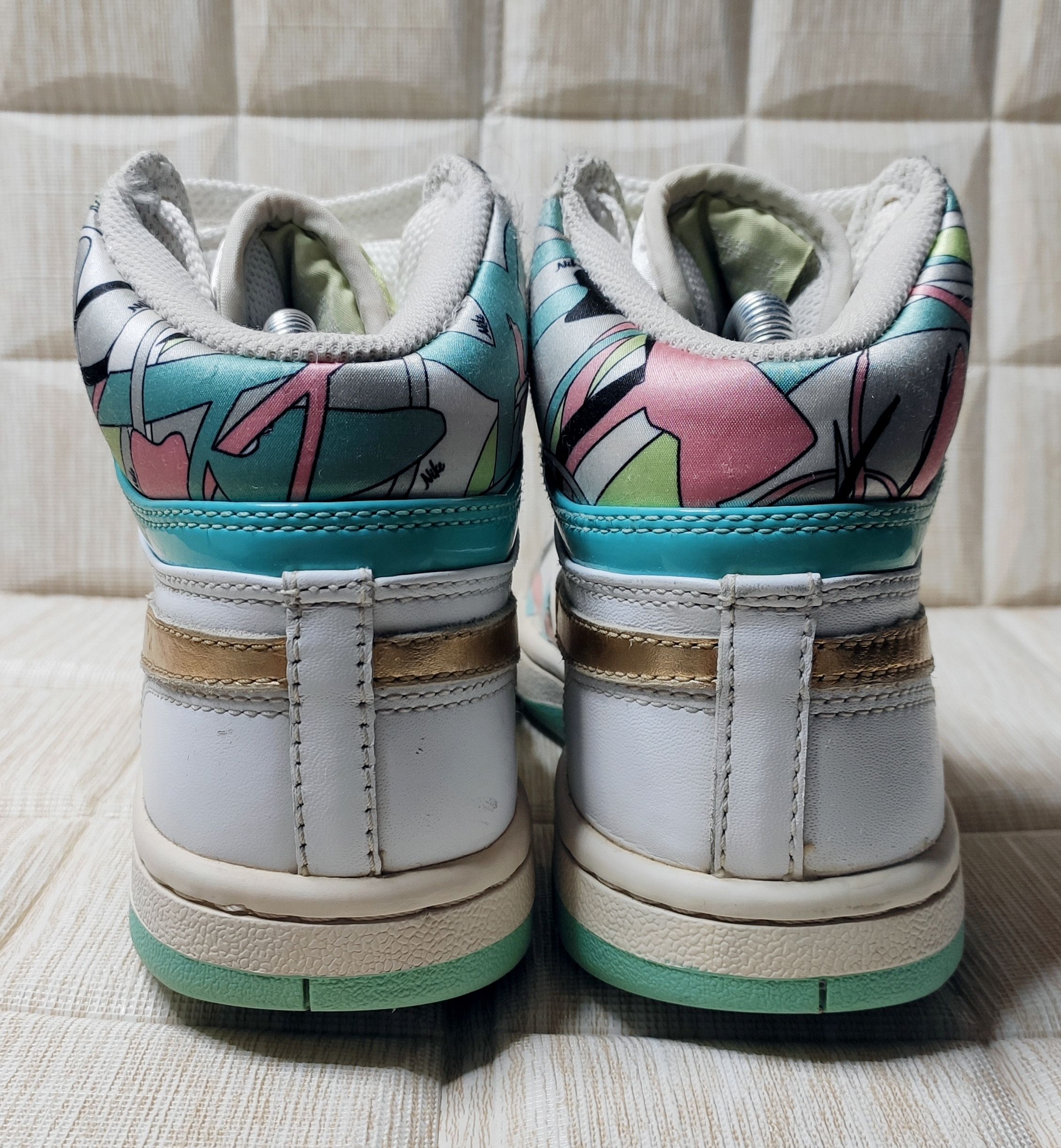 Nike × Vintage Nike Court mid High Pucci 2008 vintage, size 38 Size US 7 / IT 37 - 5 Thumbnail