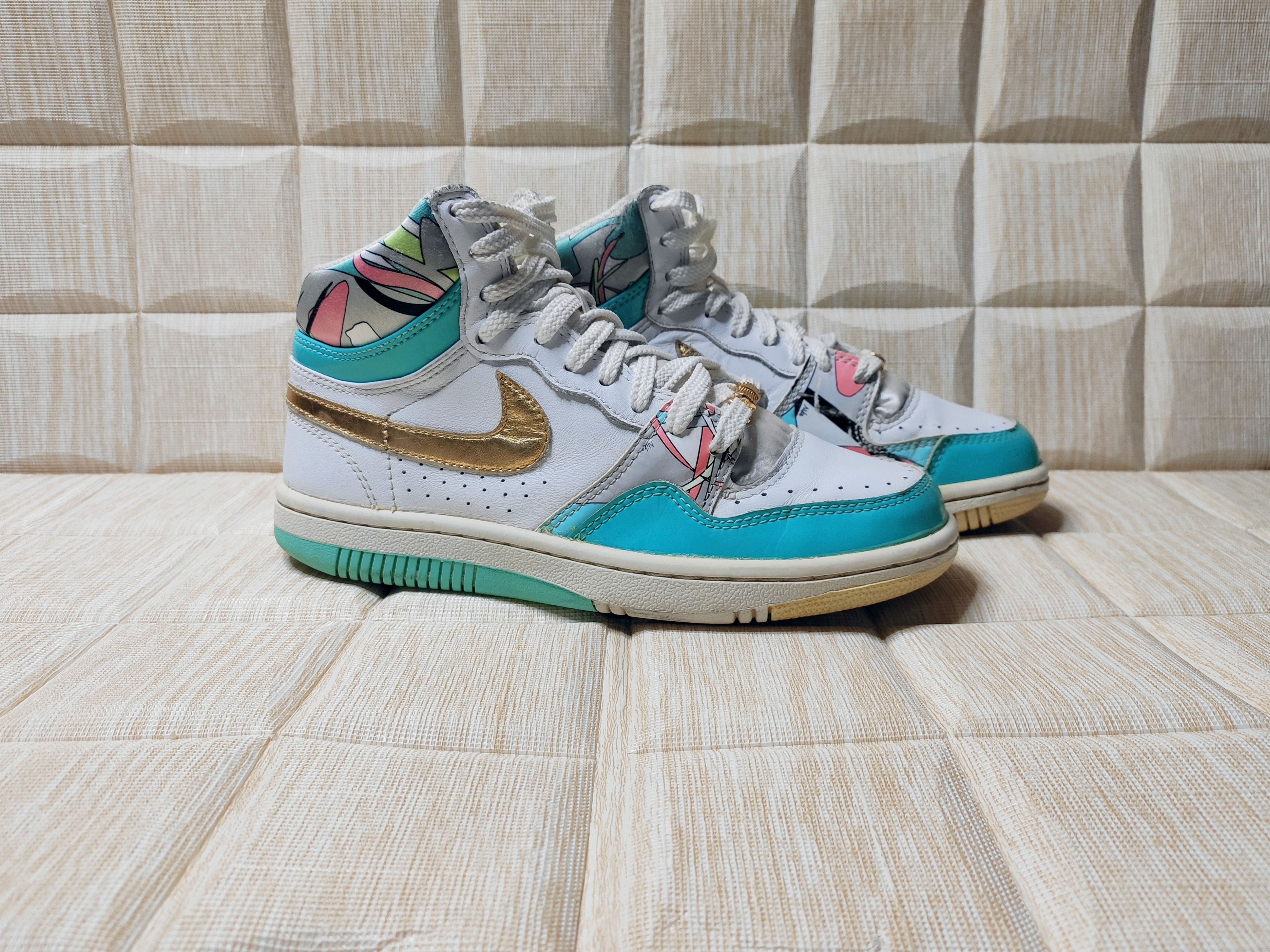 Nike × Vintage Nike Court mid High Pucci 2008 vintage, size 38 Size US 7 / IT 37 - 1 Thumbnail