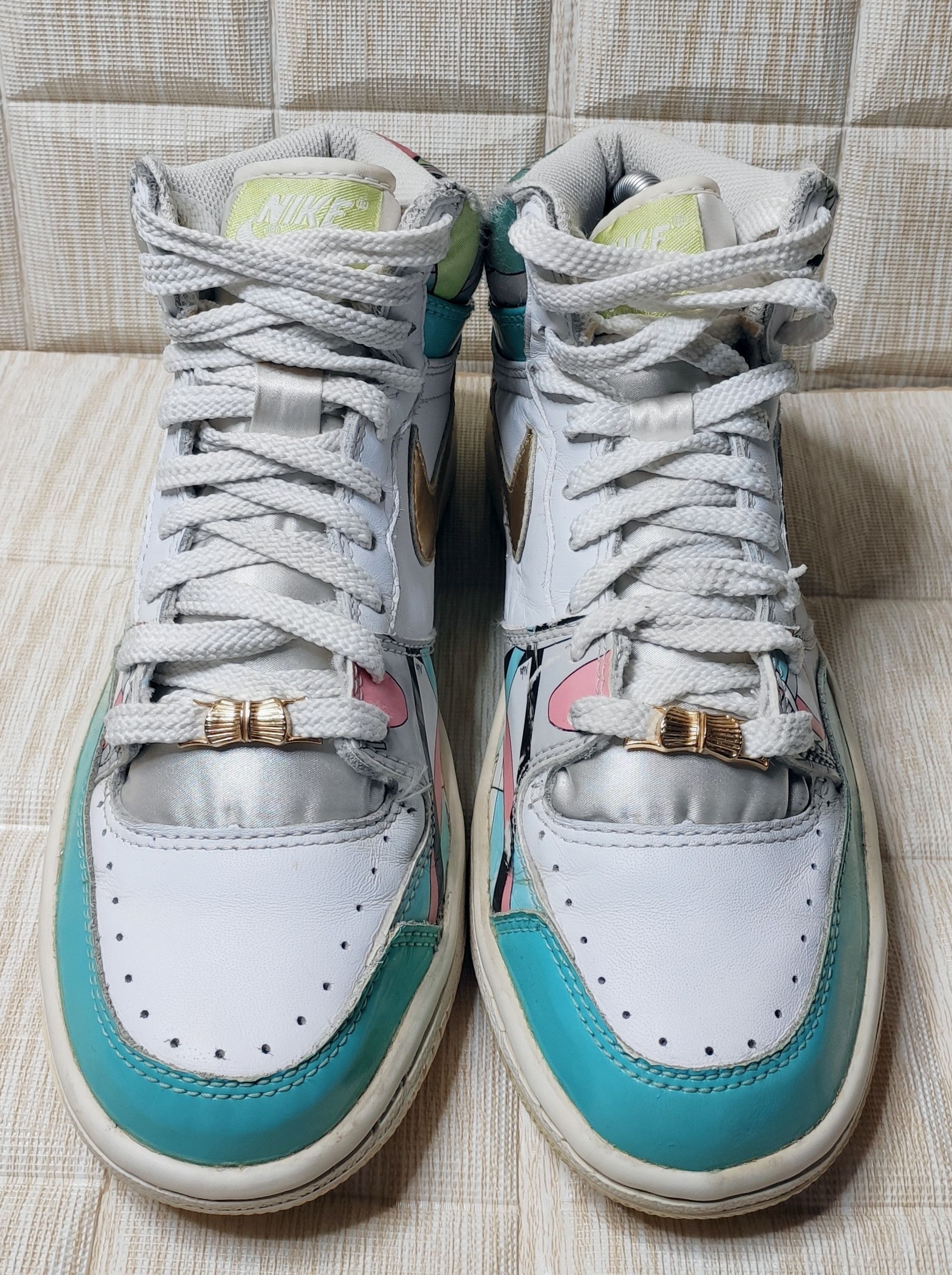 Nike × Vintage Nike Court mid High Pucci 2008 vintage, size 38 Size US 7 / IT 37 - 3 Thumbnail