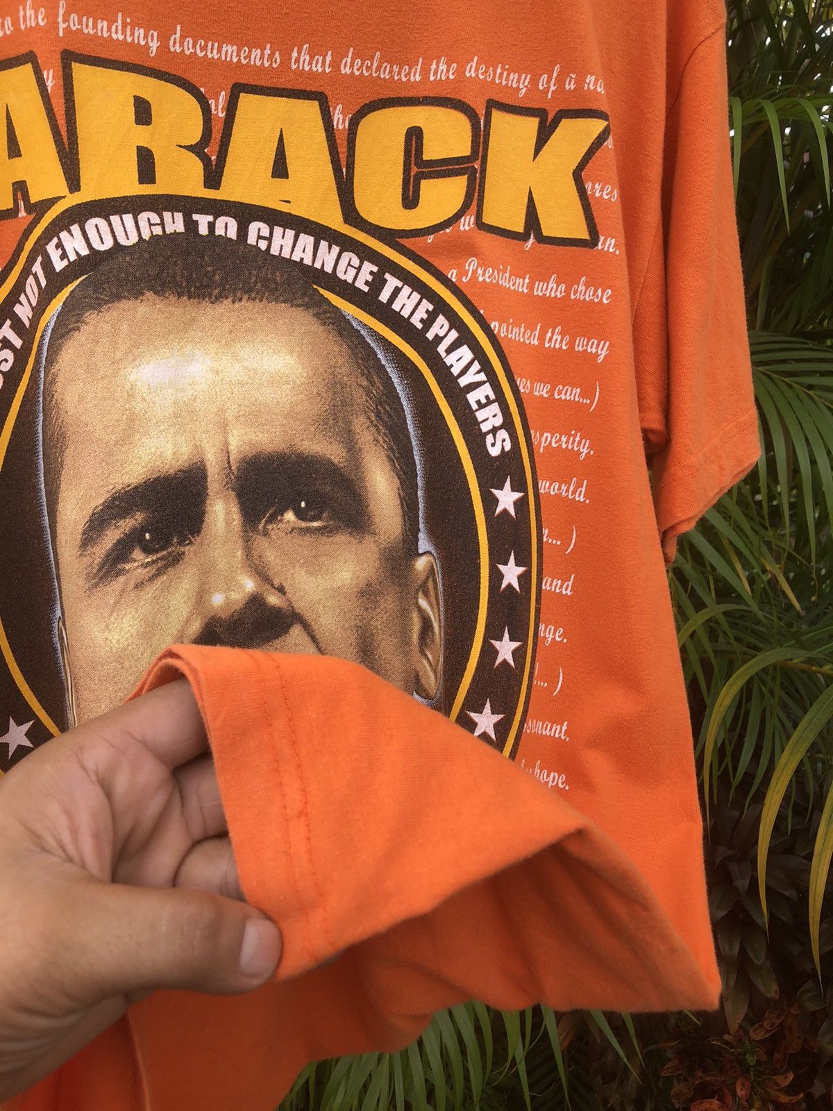 Rap Tees Rare🔥Vtg Barack Obama I’m Asking you to Believe T Shirt Size US XL / EU 56 / 4 - 8 Thumbnail