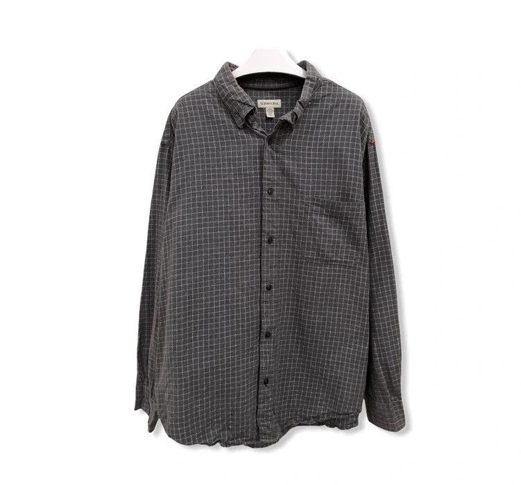 Veste Longue Vintage St Johns Bay - Daim Marron - Taille 2XL - Années 90 - Occasion Très Bon état