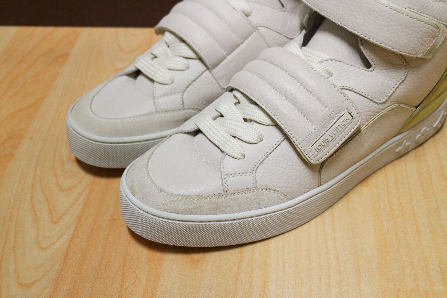 Louis Vuitton Louis Vuitton Kanye West Jasper Cream Patchwork LV7 Size US 8 / EU 41 - 4 Thumbnail