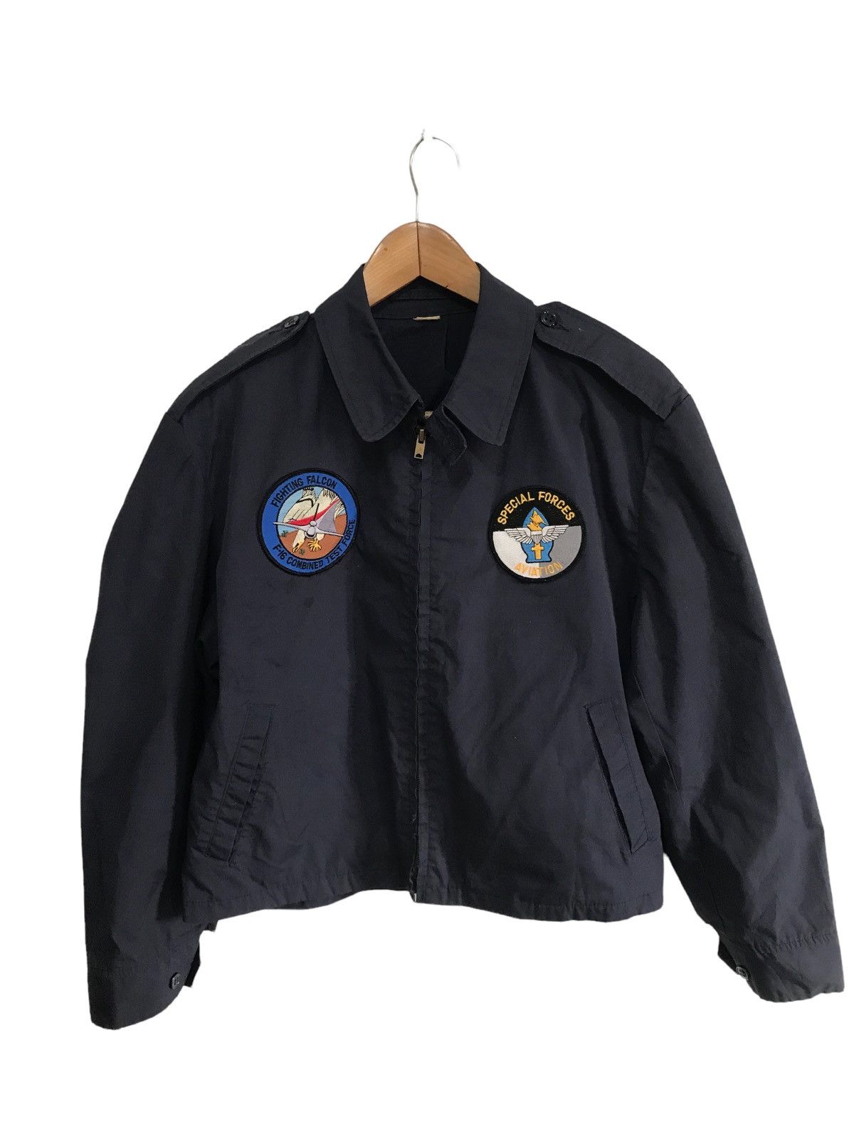 Vintage Vintage Us Air forces light jacket Size US M / EU 48-50 / 2 - 1 Thumbnail