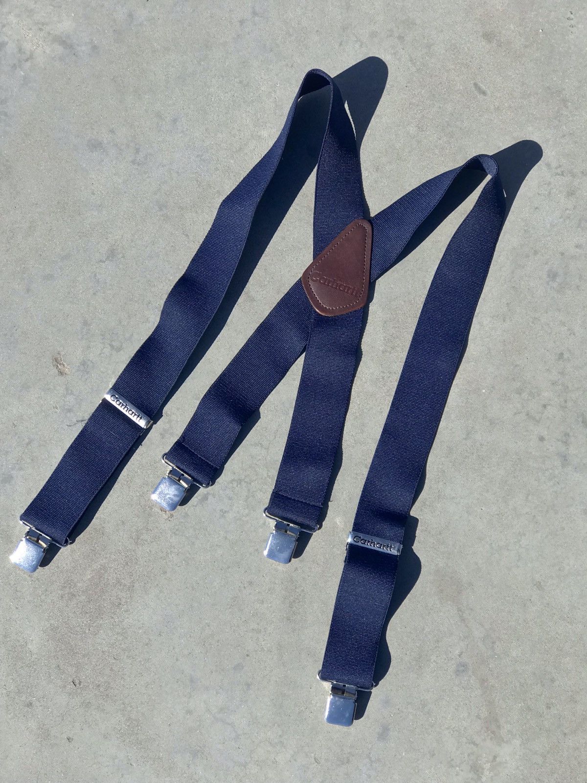 Carhartt × Carhartt Wip Carhartt Suspenders Leather / Metal Size ONE SIZE - 1 Thumbnail