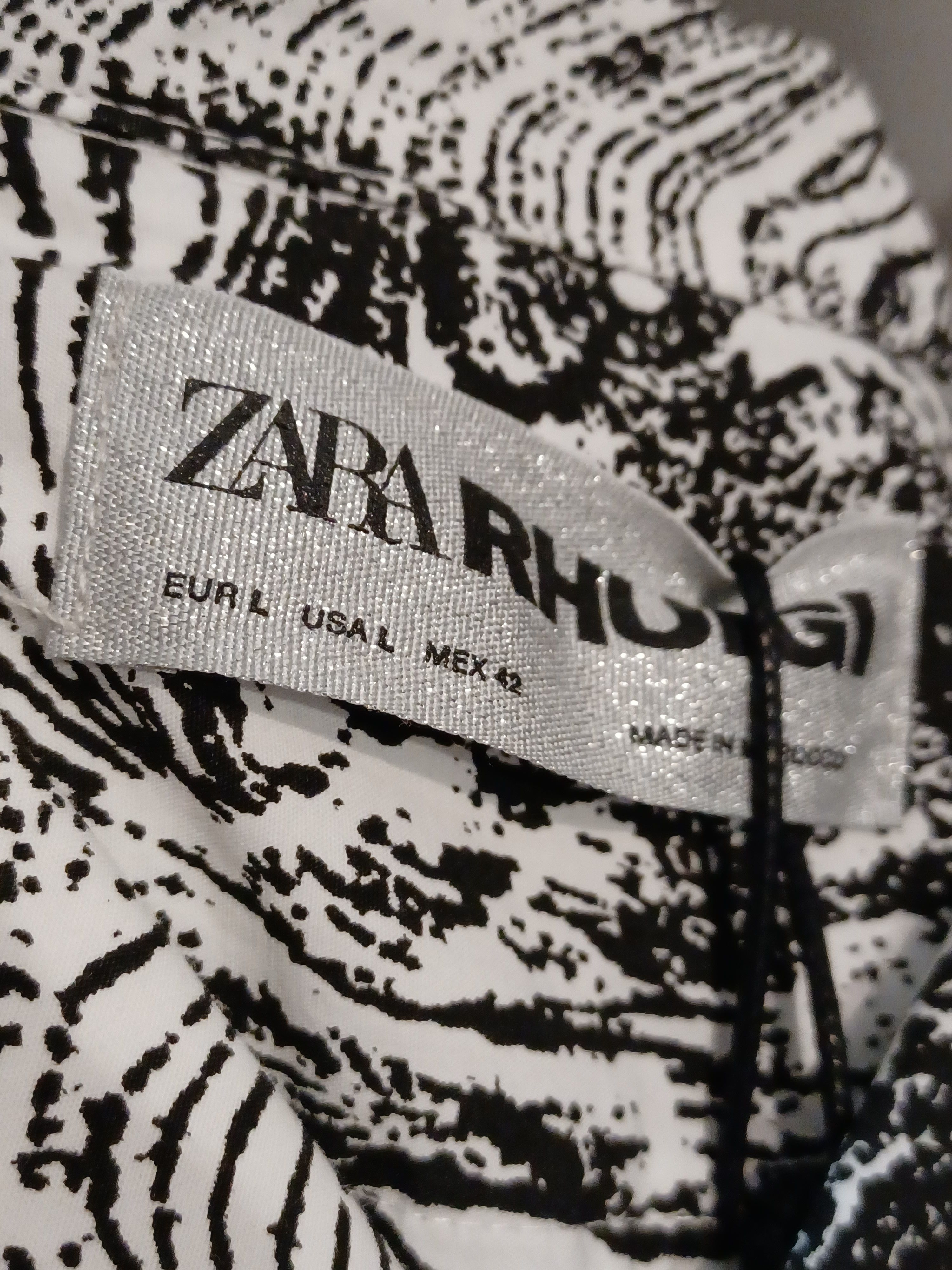 Rhude Zara x Rhuigi L camp collar shirt Size US L / EU 52-54 / 3 - 8 Thumbnail