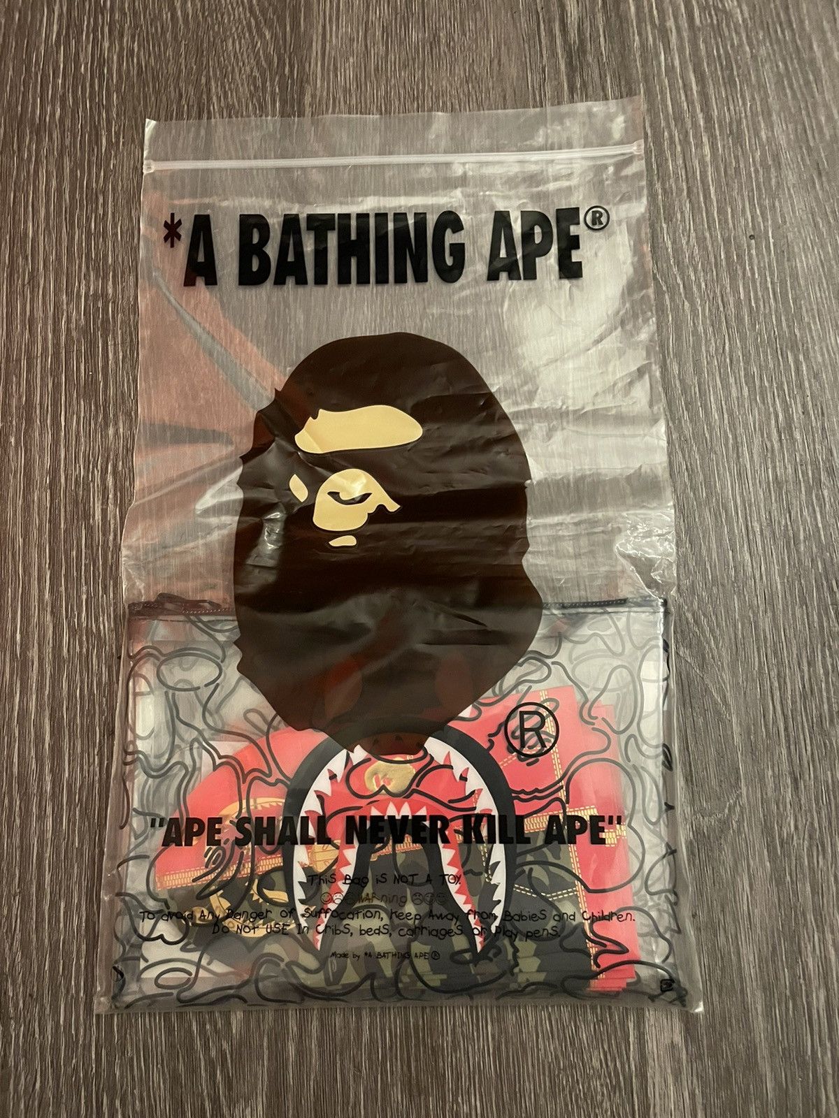 Bape Bape Shark Line Camo accessories pouch with envelopes Size ONE SIZE - 3 Thumbnail