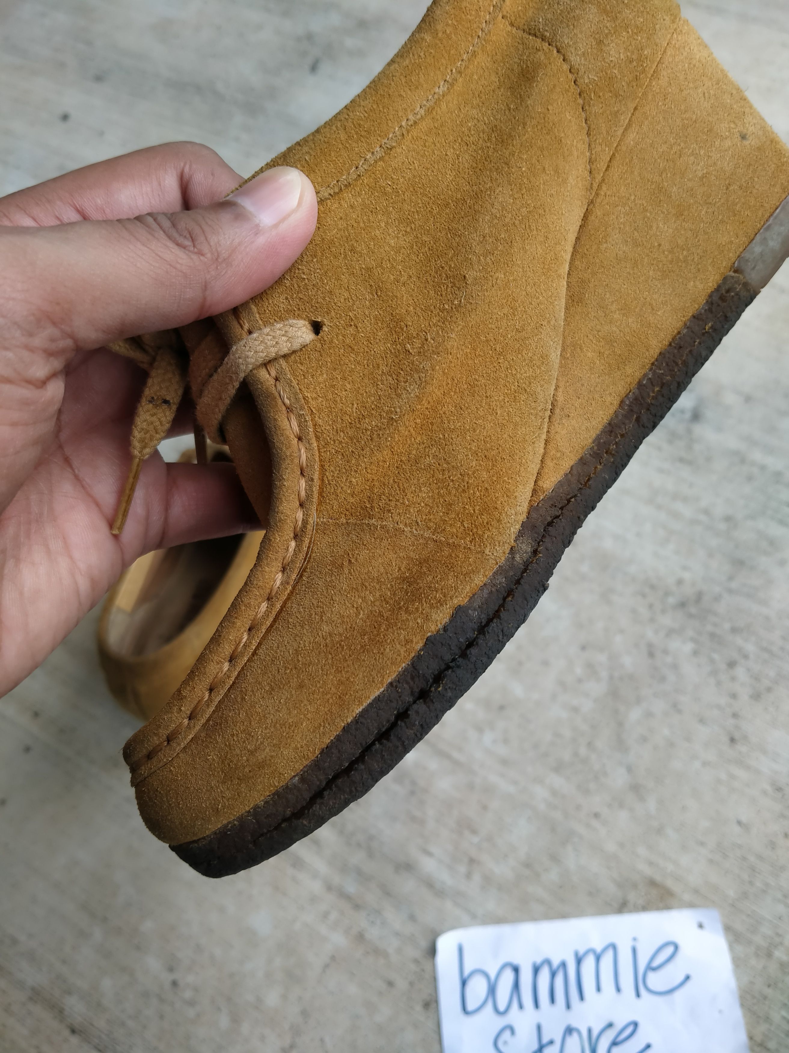 Clarks × Designer Clarks Originals Yarra Bee Amber Gold Suede Material Size US 6.5 / IT 36.5 - 6 Thumbnail
