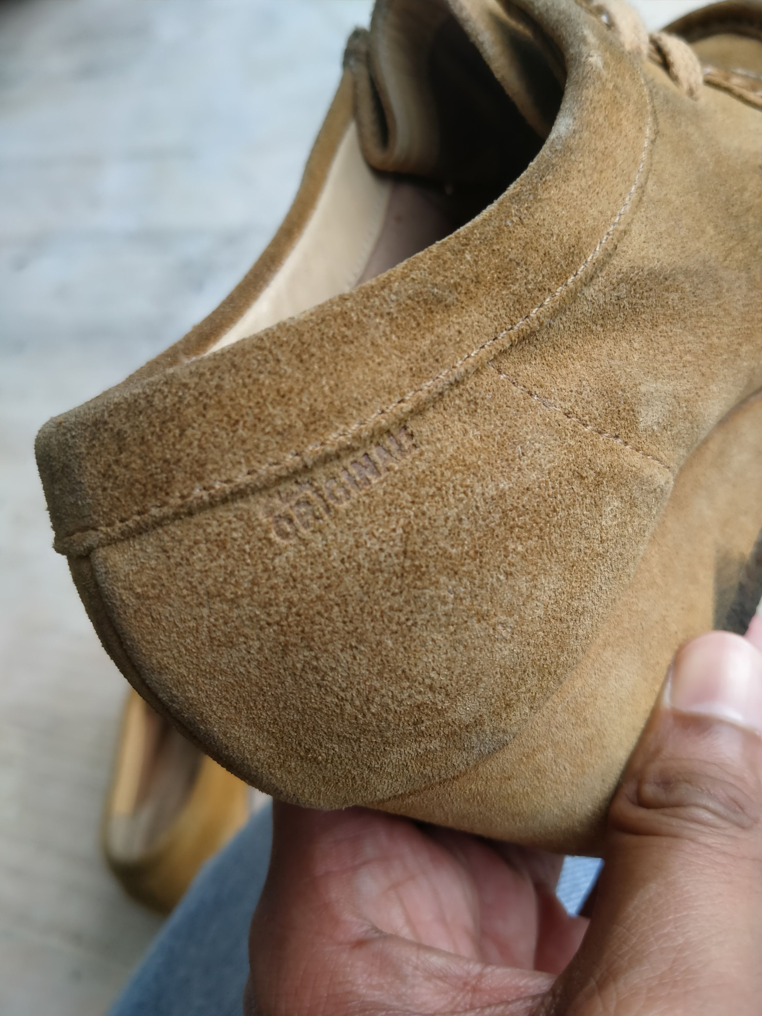 Clarks × Designer Clarks Originals Yarra Bee Amber Gold Suede Material Size US 6.5 / IT 36.5 - 5 Thumbnail