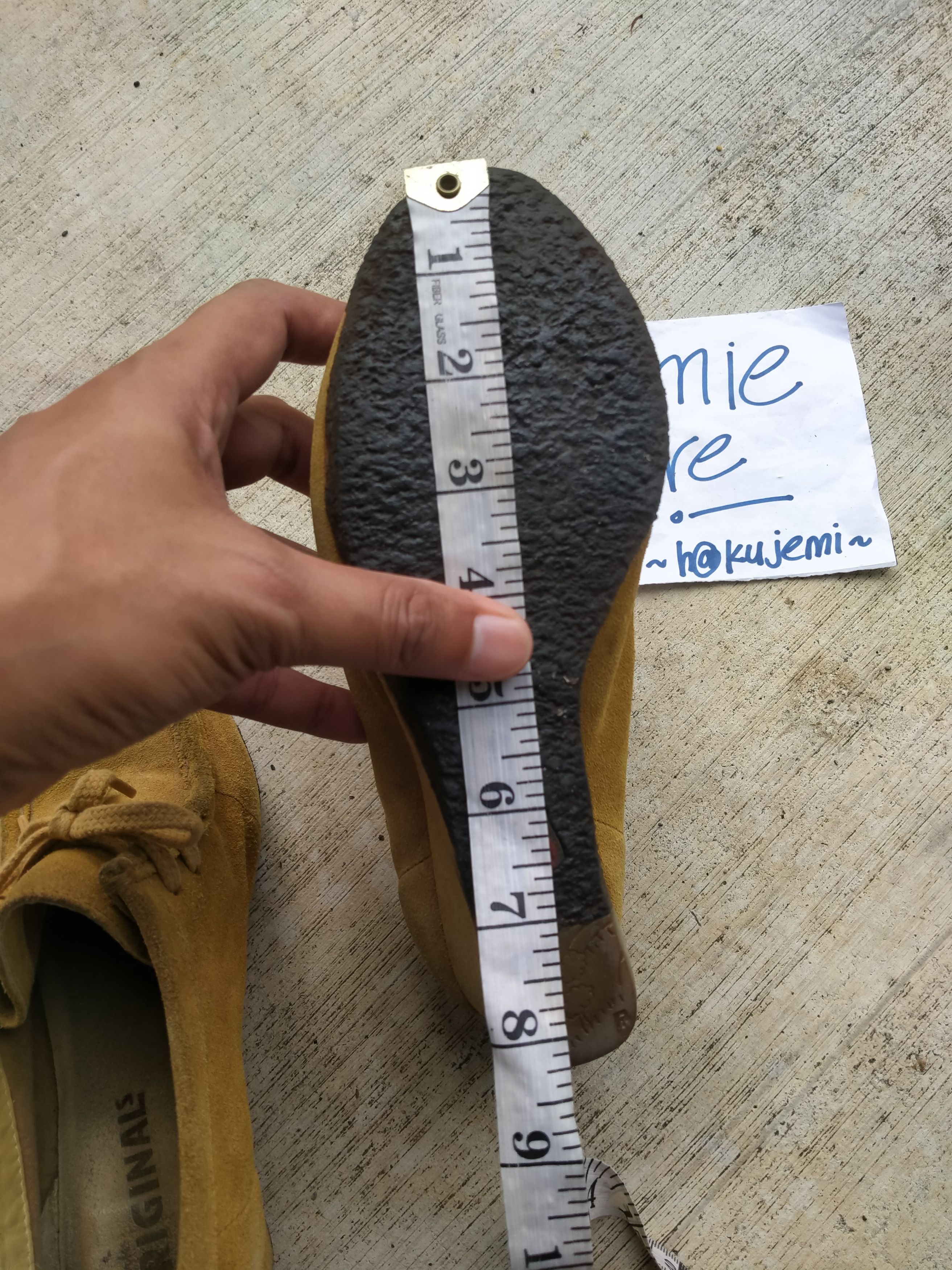 Clarks × Designer Clarks Originals Yarra Bee Amber Gold Suede Material Size US 6.5 / IT 36.5 - 7 Thumbnail