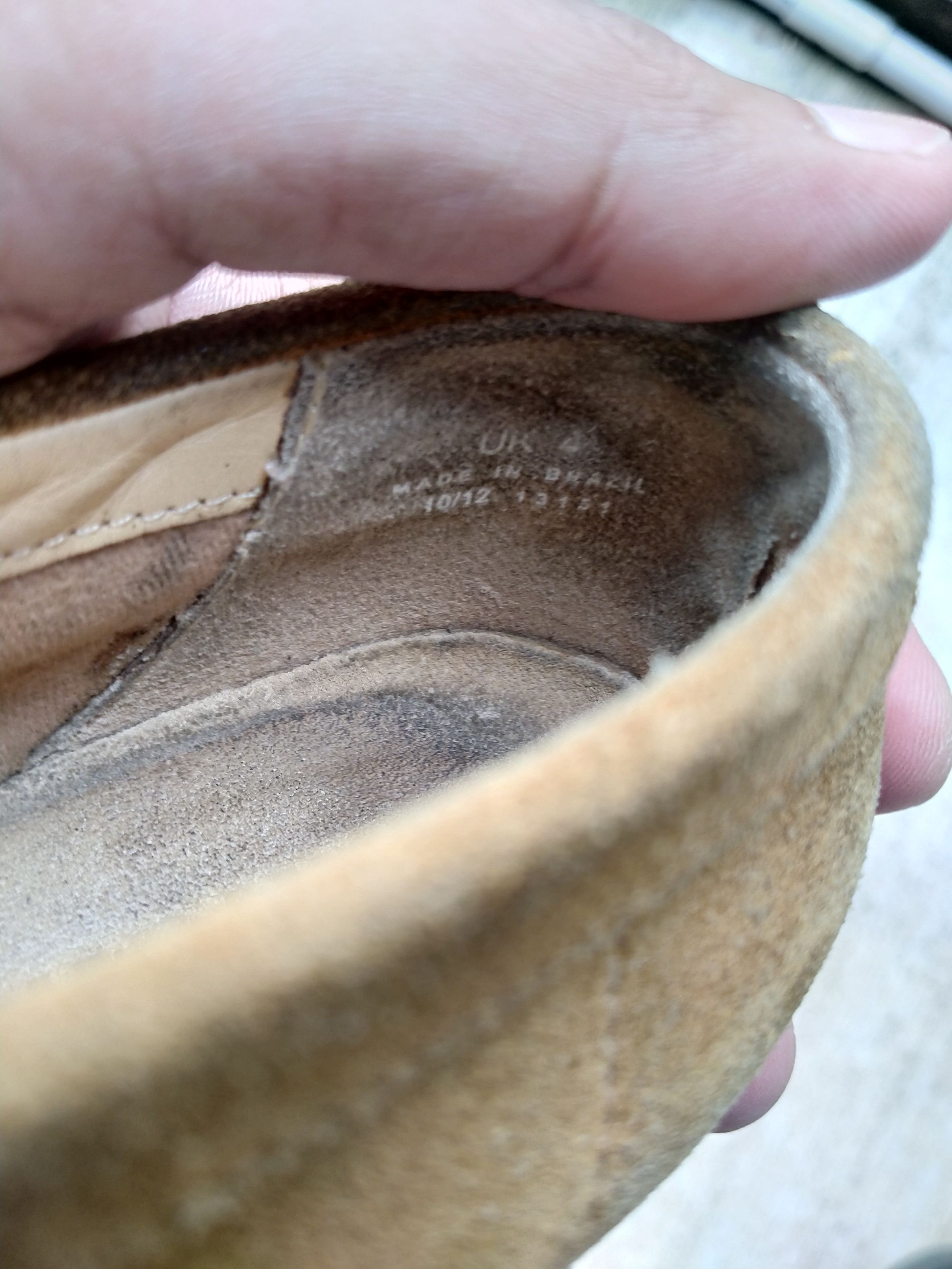 Clarks × Designer Clarks Originals Yarra Bee Amber Gold Suede Material Size US 6.5 / IT 36.5 - 8 Thumbnail
