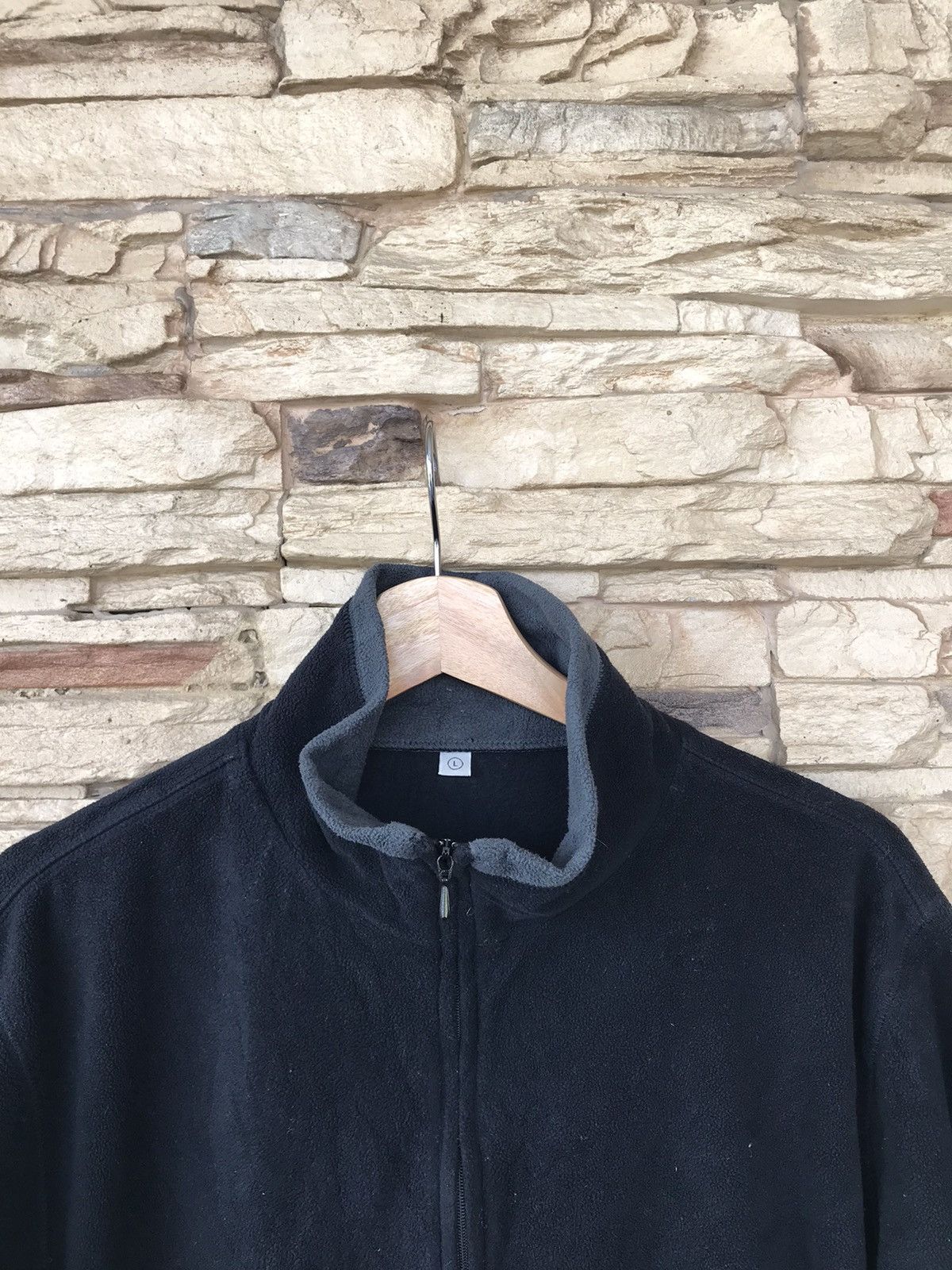 Uniqlo Uniqlo Fleece Half Zipper Longsleeve/Knitwear Size US L / EU 52-54 / 3 - 3 Thumbnail