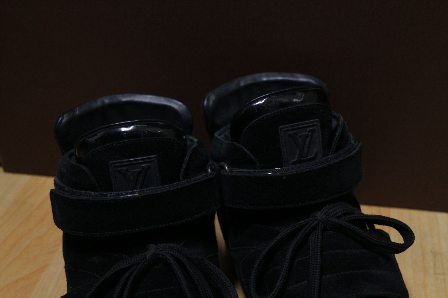 Louis Vuitton Louis Vuitton Kanye West Jasper Black Patchwork LV7.5 Size US 8.5 / EU 41-42 - 4 Thumbnail
