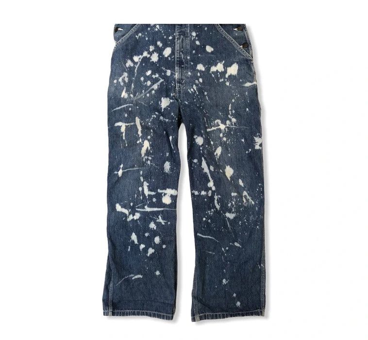 Vintage Vintage Bobson Tie Dye Workers Denim Overall Size US 34 / EU 50 - 3 Thumbnail
