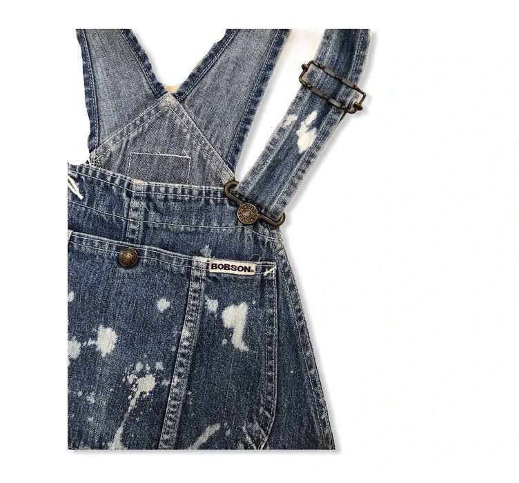 Vintage Vintage Bobson Tie Dye Workers Denim Overall Size US 34 / EU 50 - 4 Thumbnail