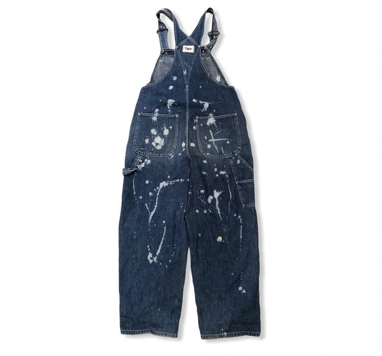 Vintage Vintage Bobson Tie Dye Workers Denim Overall Size US 34 / EU 50 - 5 Thumbnail