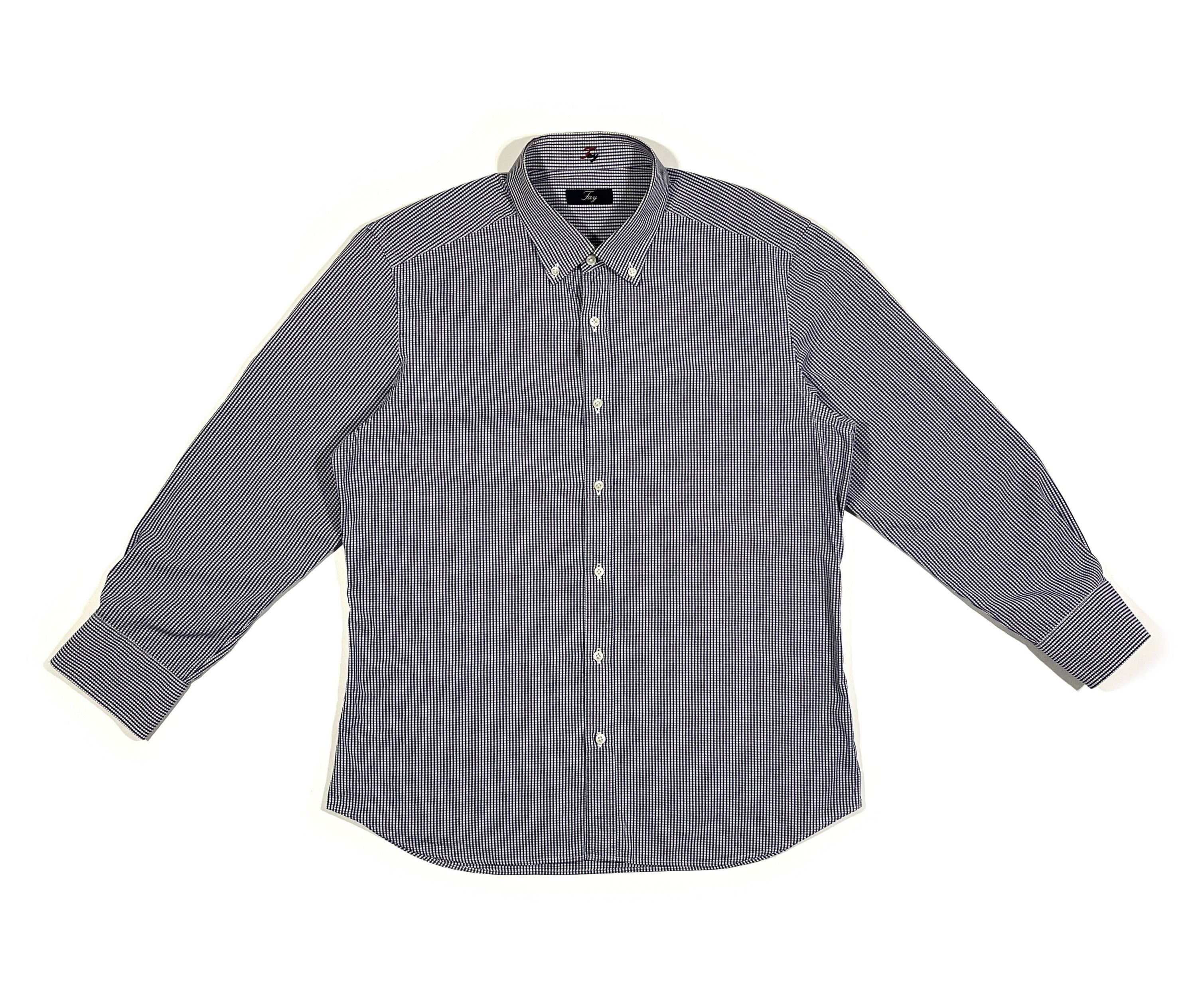 Fay Fay Cotton Shirt Mens Sz 42 Size US M / EU 48-50 / 2 - 2 Thumbnail