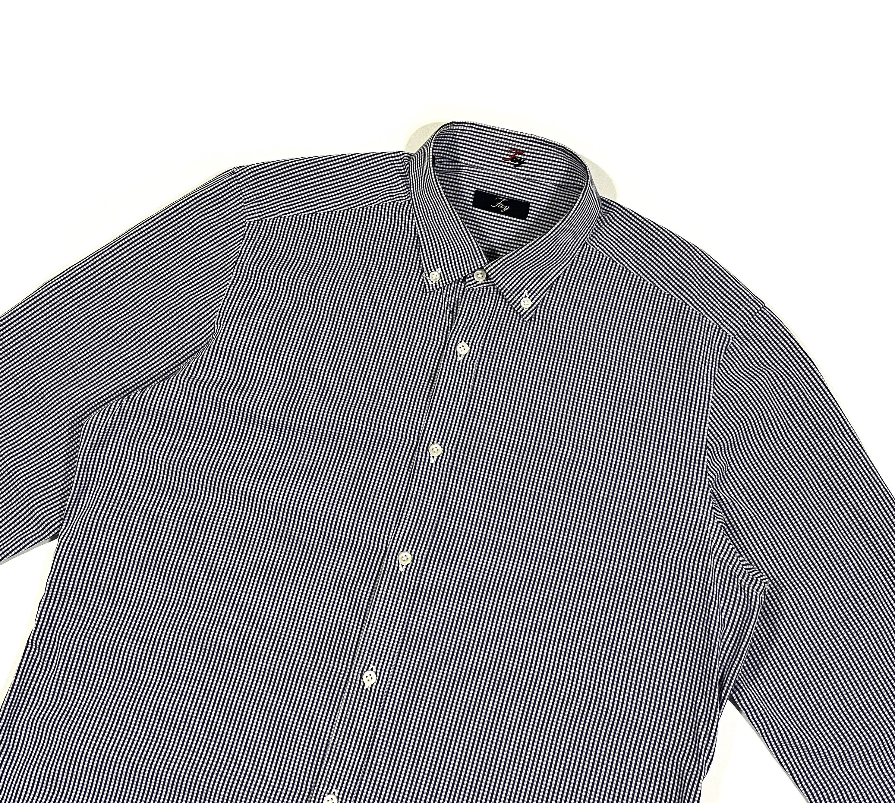 Fay Fay Cotton Shirt Mens Sz 42 Size US M / EU 48-50 / 2 - 3 Thumbnail