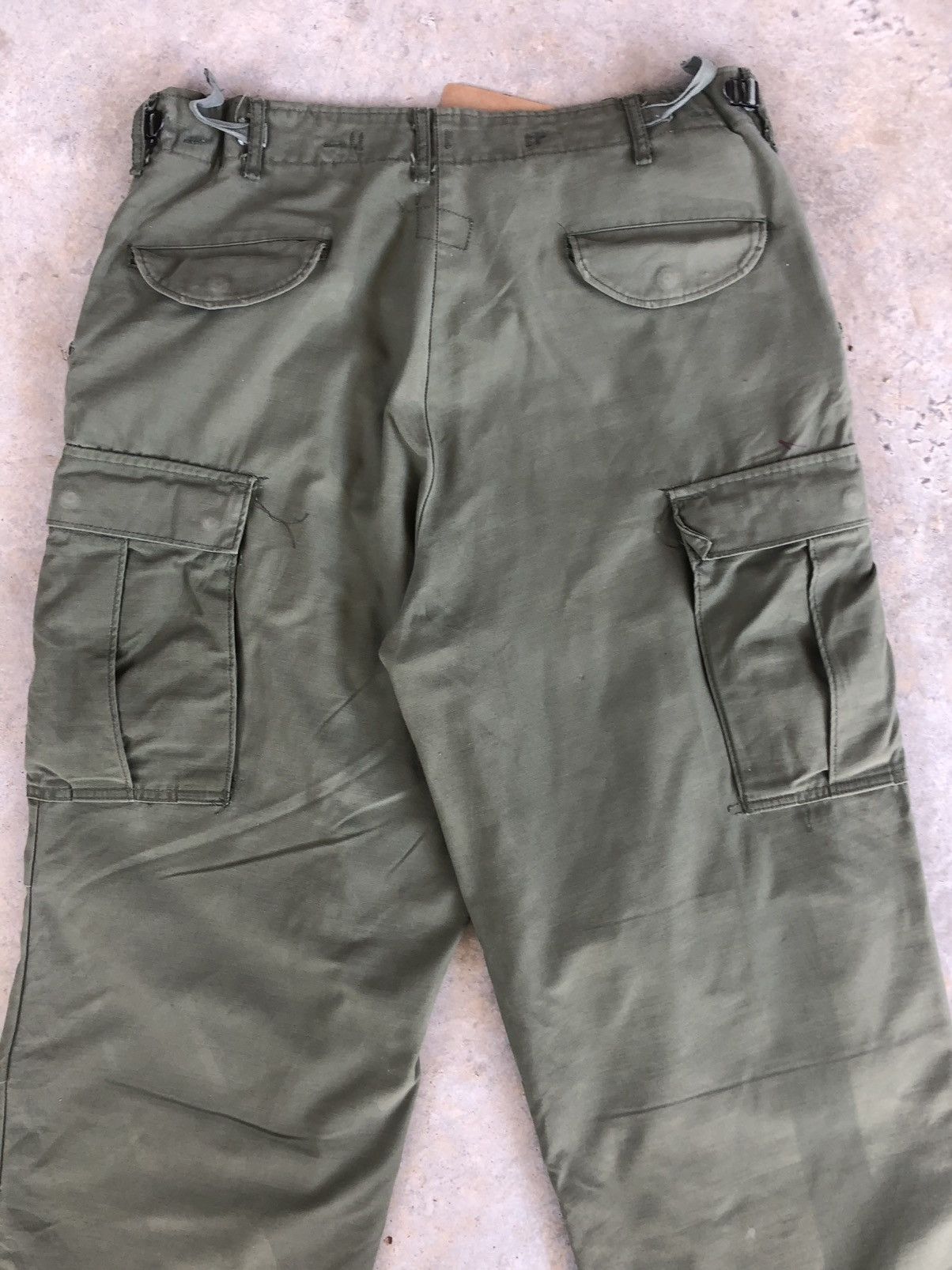 Seditionaries Vintage 70s Army Shade 107 Cargo Pants Tactical Size US 35 - 11 Thumbnail