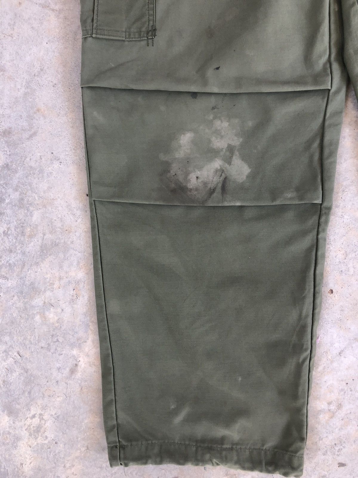 Seditionaries Vintage 70s Army Shade 107 Cargo Pants Tactical Size US 35 - 5 Thumbnail