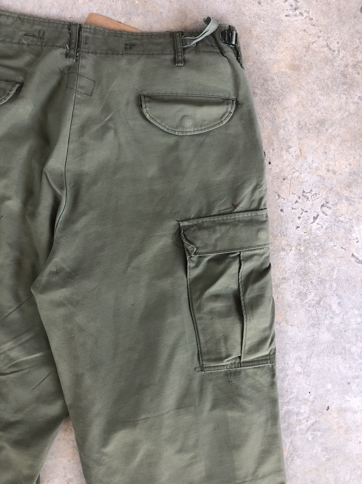 Seditionaries Vintage 70s Army Shade 107 Cargo Pants Tactical Size US 35 - 12 Thumbnail