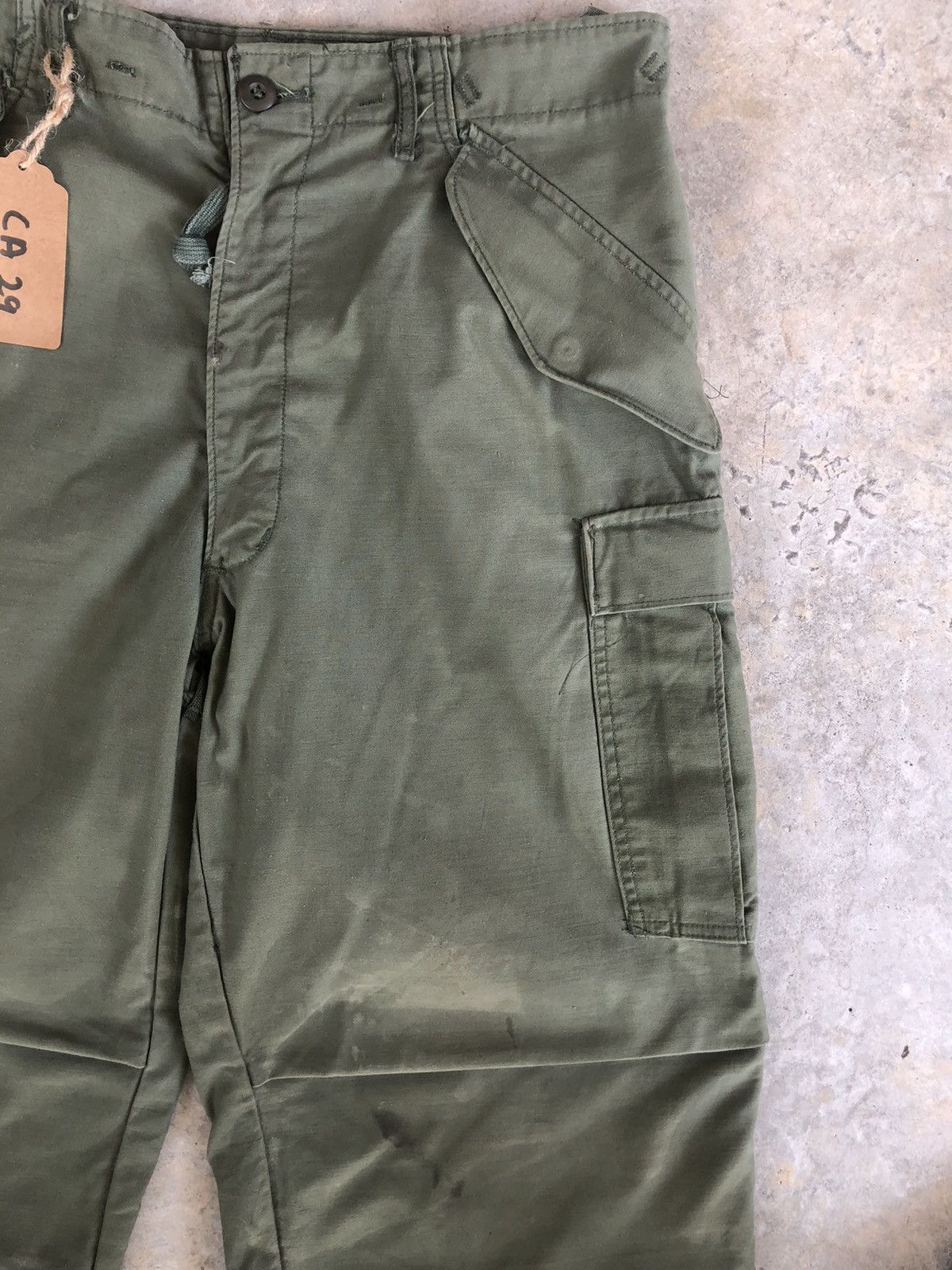 Seditionaries Vintage 70s Army Shade 107 Cargo Pants Tactical Size US 35 - 4 Thumbnail