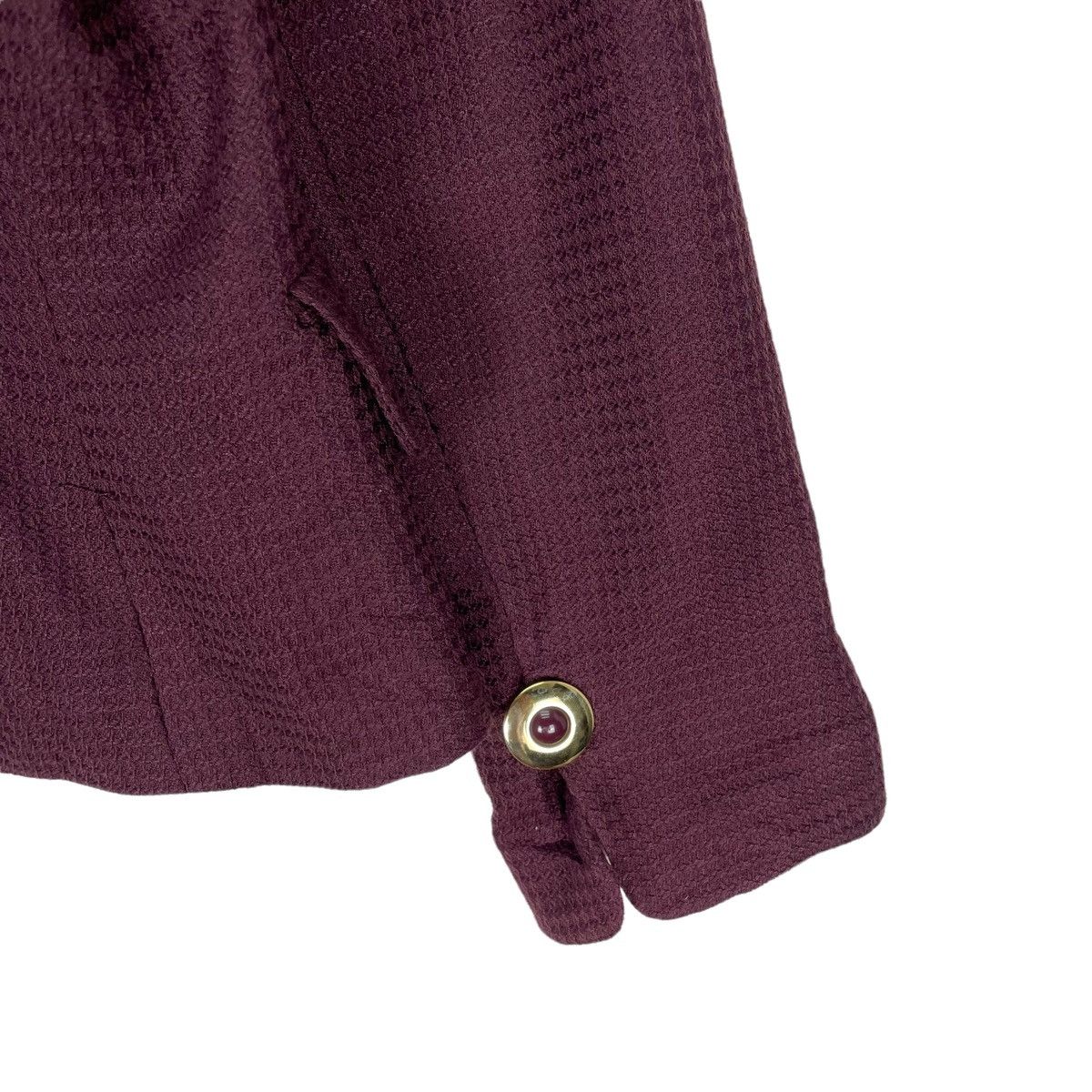 Christian Dior Monsieur 🌟CHRISTIAN DIOR CROPPED BUTTON JACKET Size L / US 10 / IT 46 - 4 Thumbnail