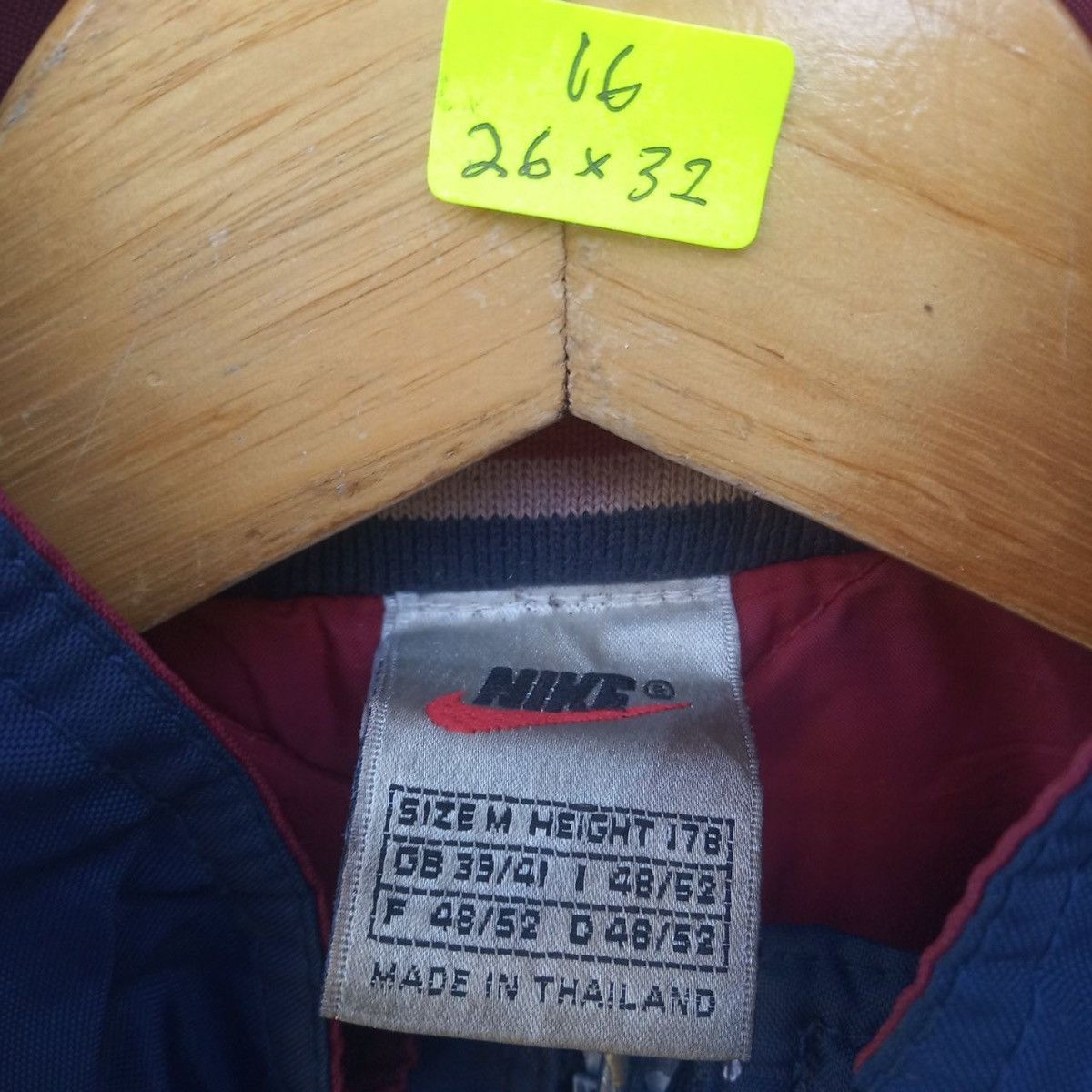 Nike Vintage nike swoosh embroidered barbour windcheater jacket Size US M / EU 48-50 / 2 - 7 Thumbnail