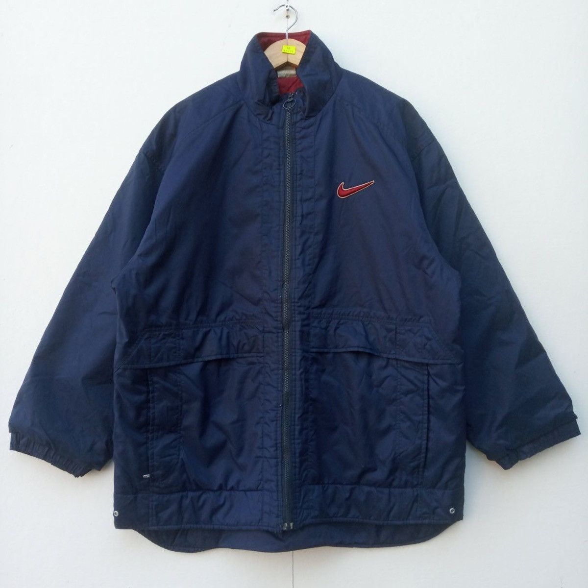 Nike Vintage nike swoosh embroidered barbour windcheater jacket Size US M / EU 48-50 / 2 - 2 Thumbnail