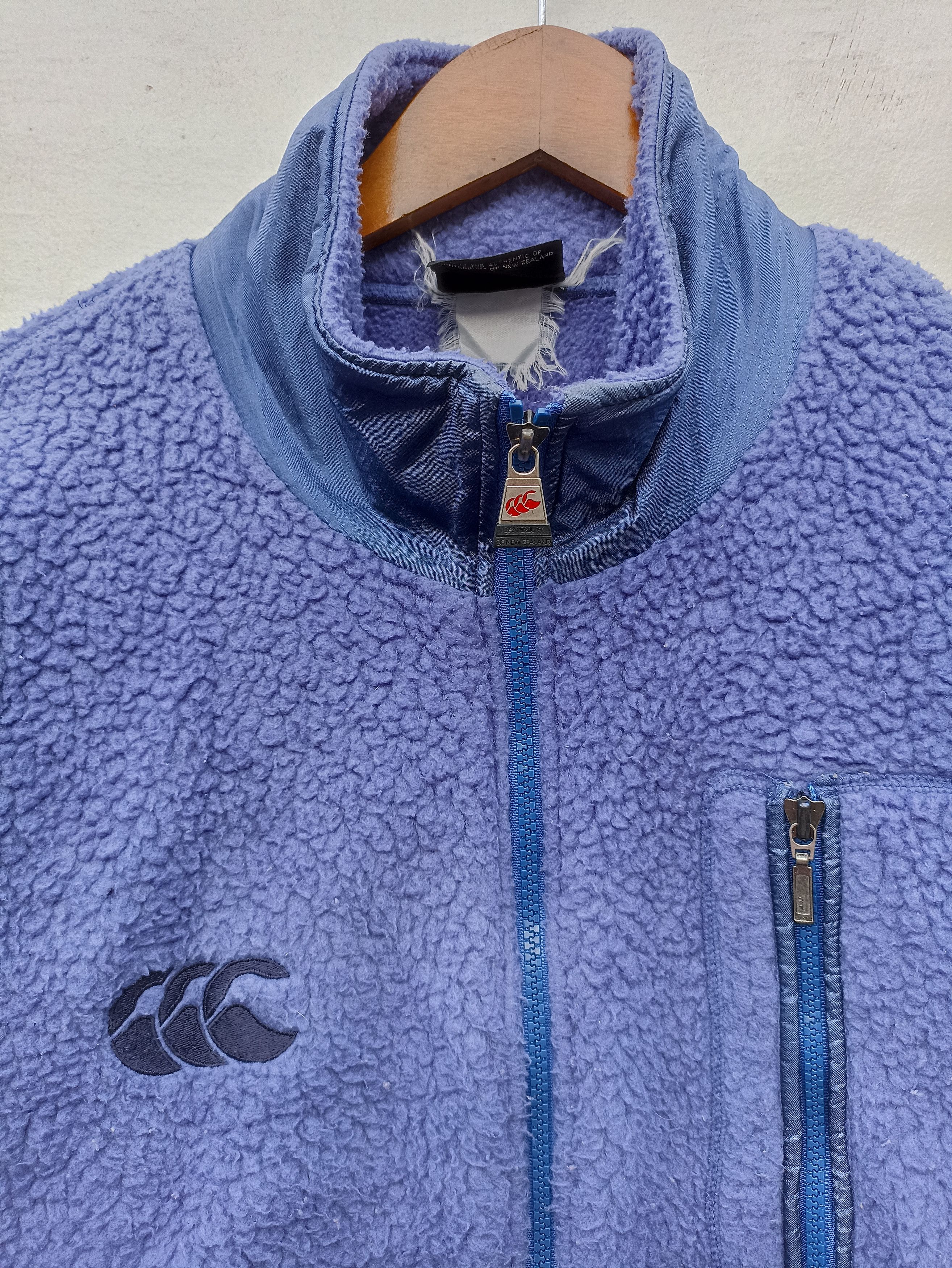 Canterbury of New Zealand × Vintage Canterbury fleece jacket Size US M / EU 48-50 / 2 - 5 Thumbnail
