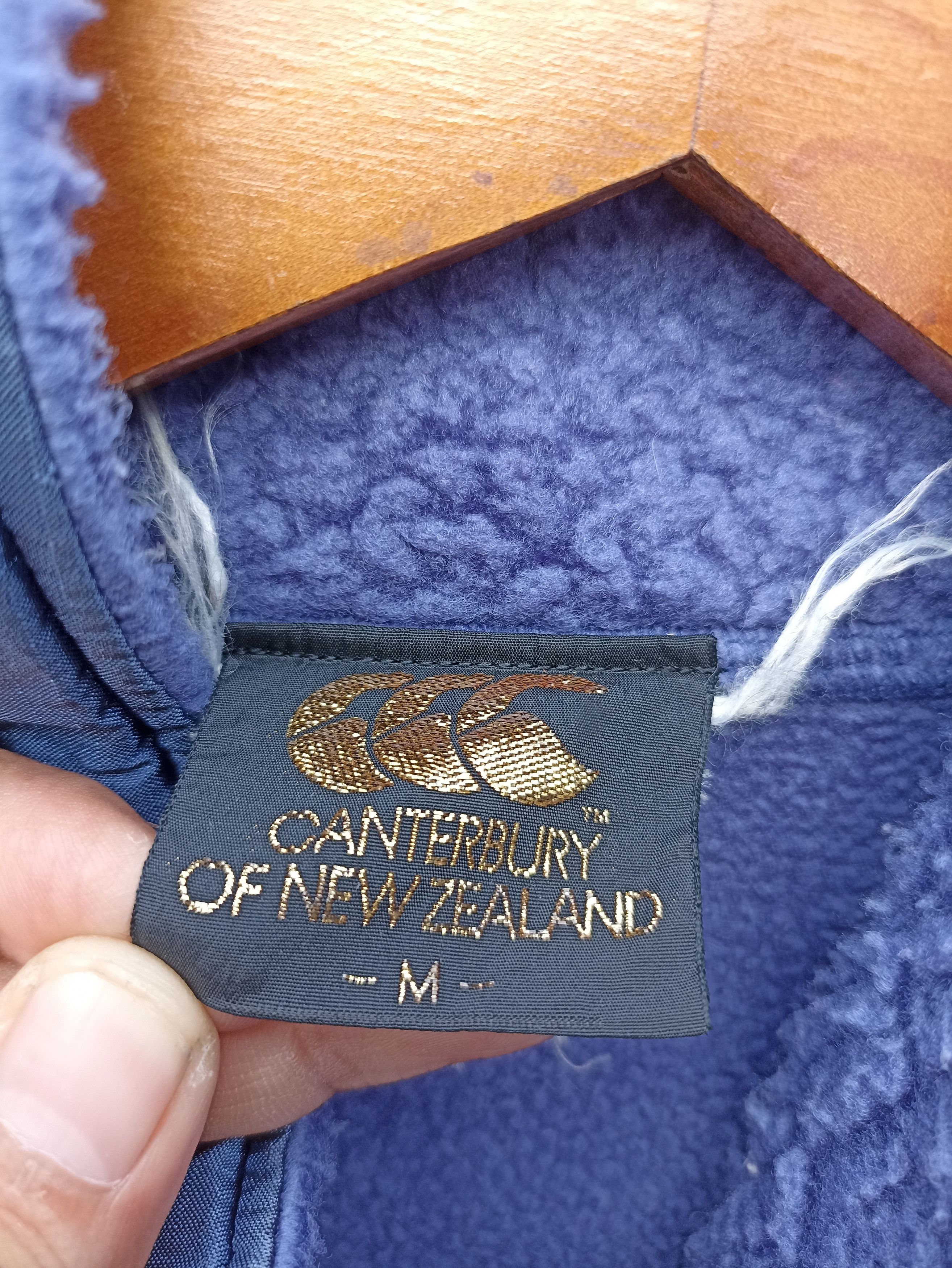 Canterbury of New Zealand × Vintage Canterbury fleece jacket Size US M / EU 48-50 / 2 - 6 Thumbnail