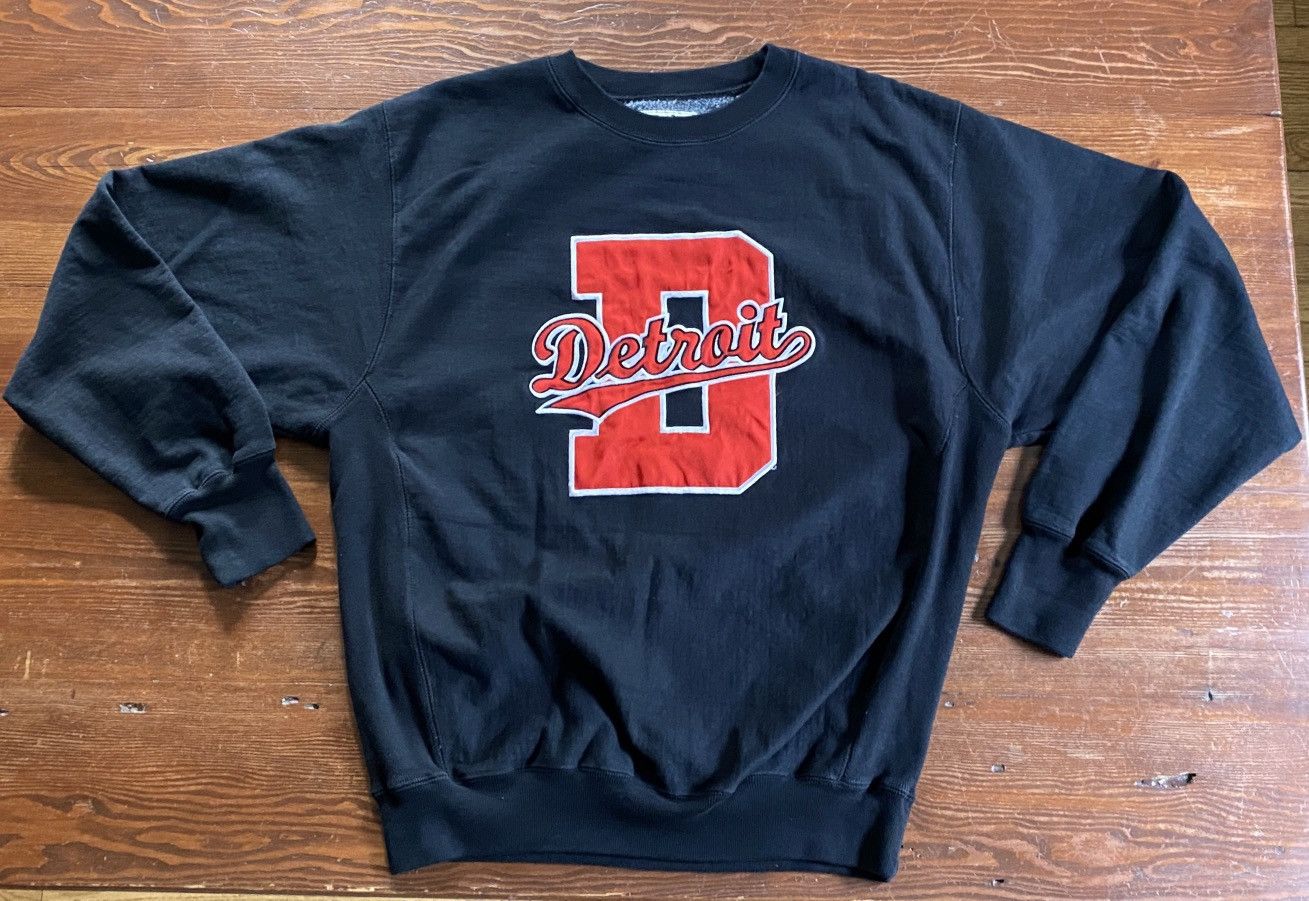 Steve And Barrys Vintage 90’s Detroit Steve & Barry’s Crewneck Sweatshirt Size US XL / EU 56 / 4 - 2 Thumbnail